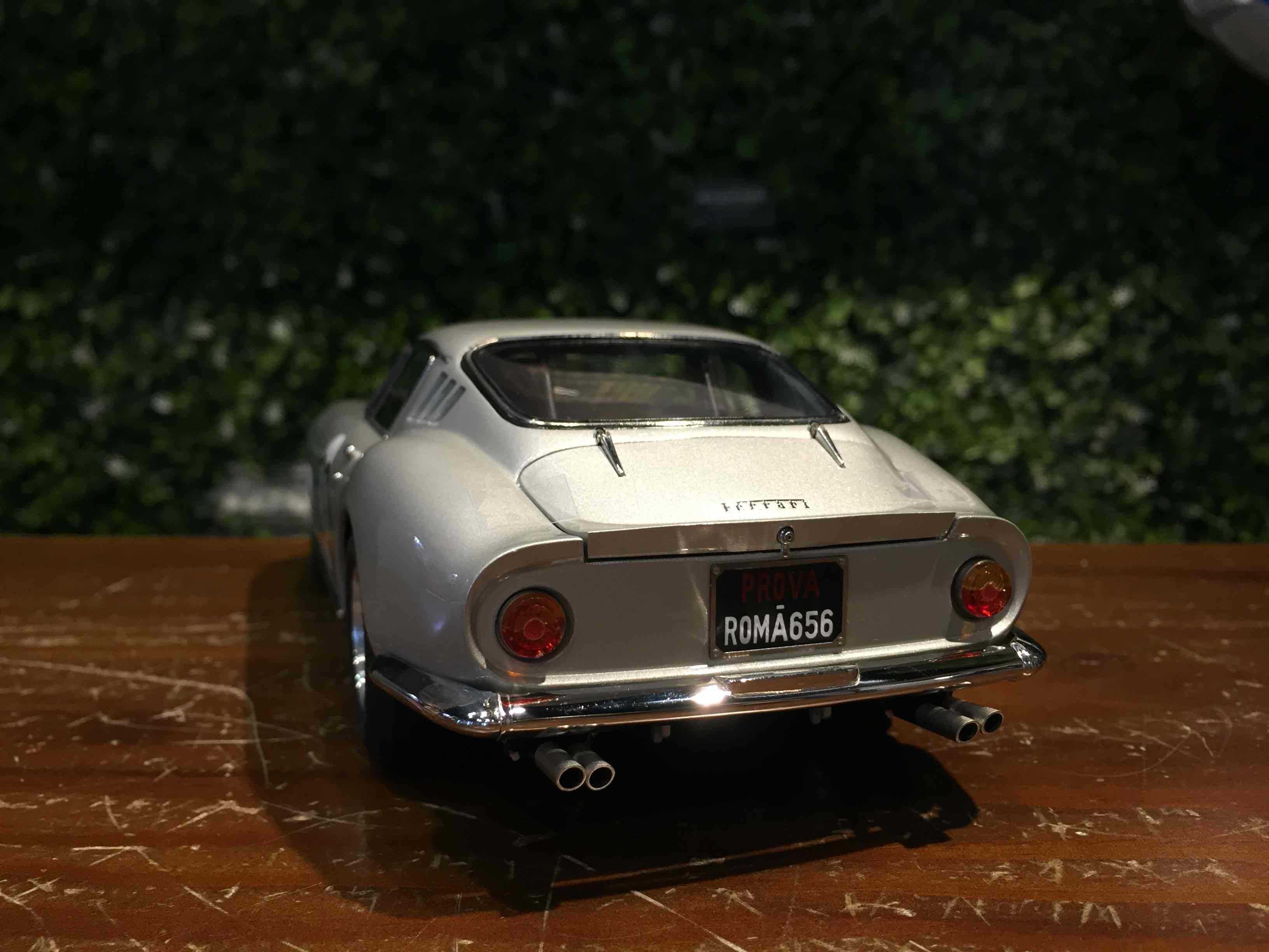 1/18 CMC Ferrari 275 GTB/C 1966 #98 Silver M211【MGM】