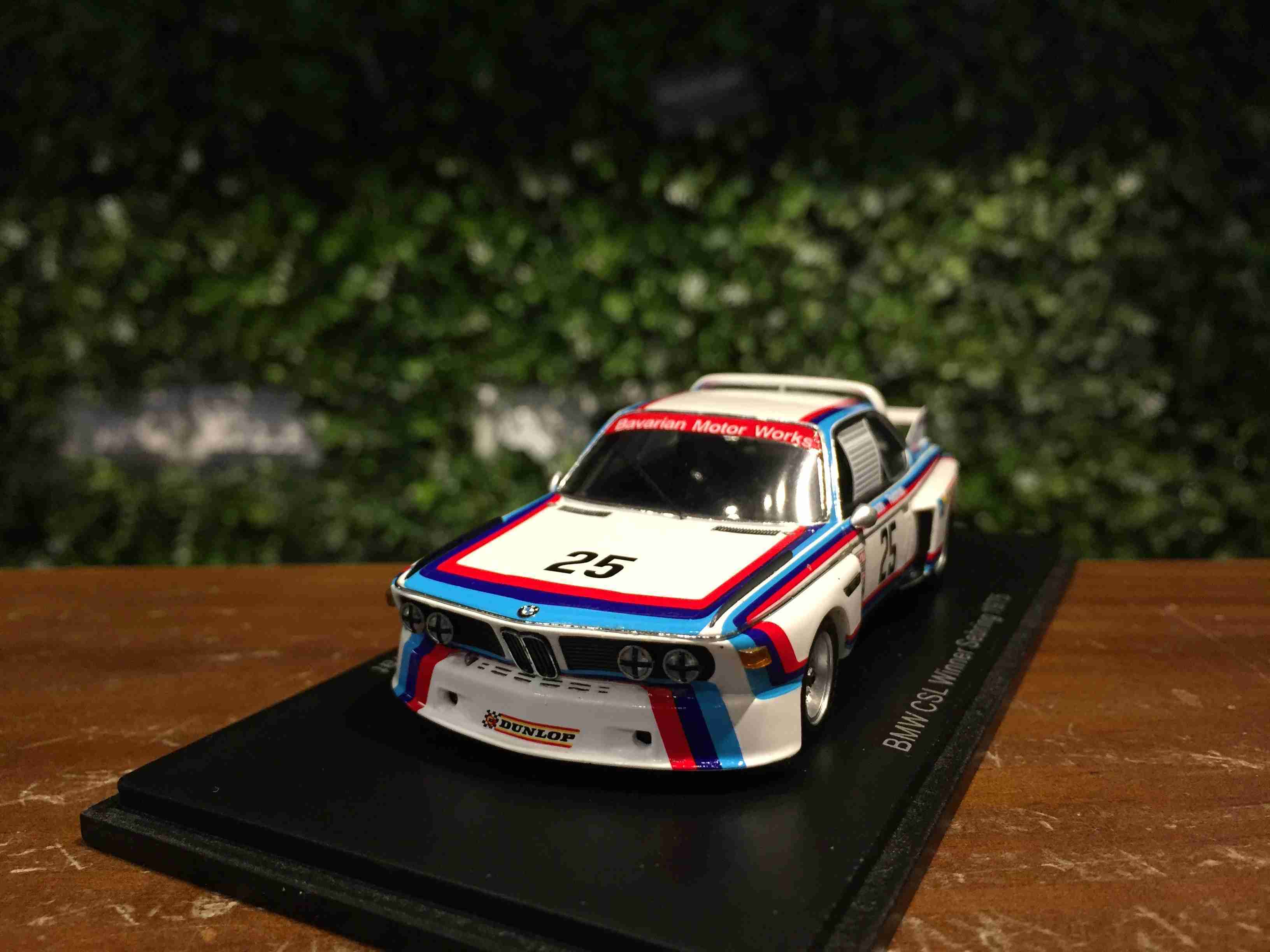 1/43 Spark BMW 3.0 CSL #25 Winner Sebring 1975 43SE75【MGM】 - Max Gear Model  模型店-線上購物| 有閑購物