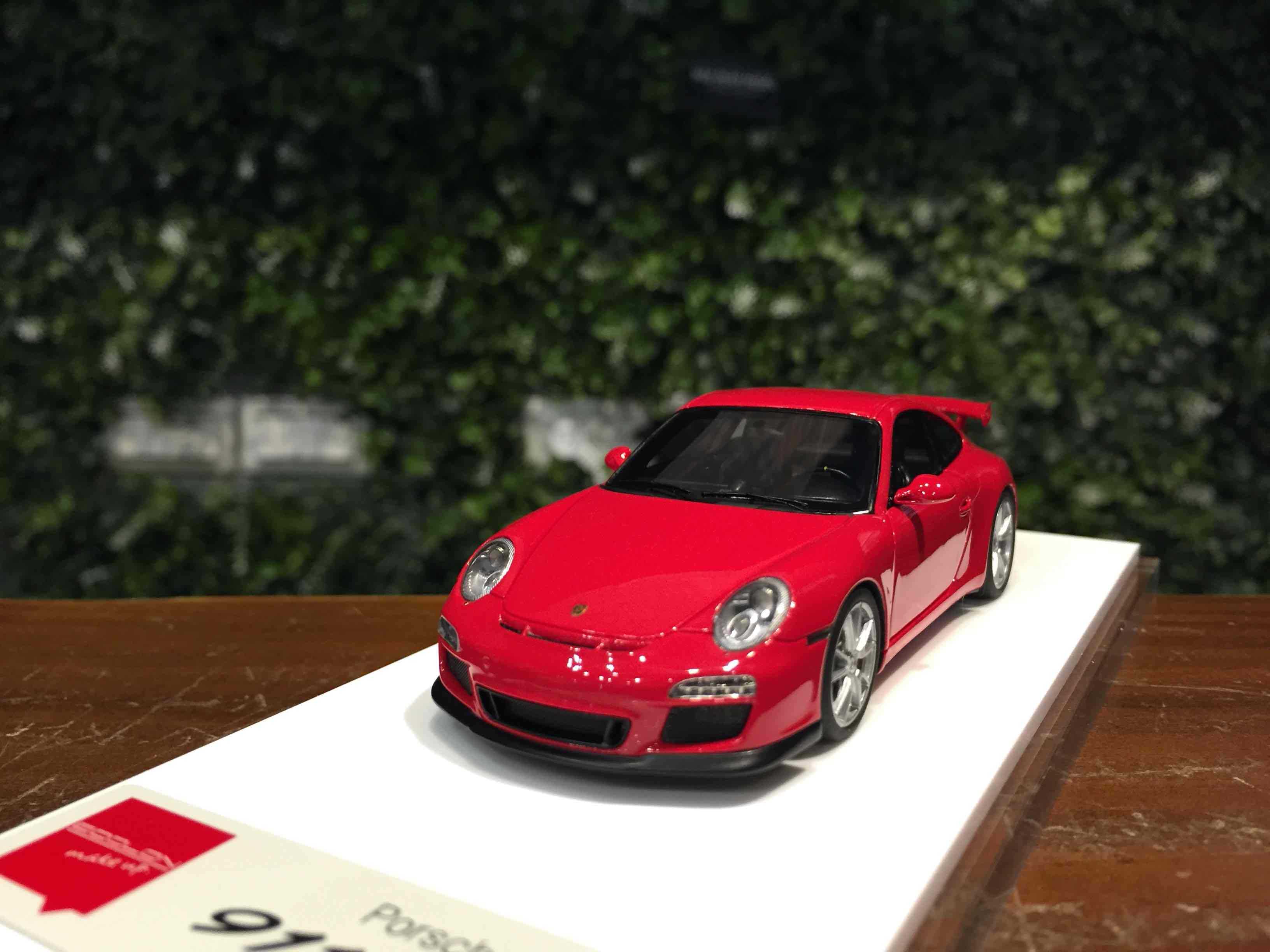 1/43 MakeUp Porsche 911 (997) GT3 2010 Red EM602A【MGM】