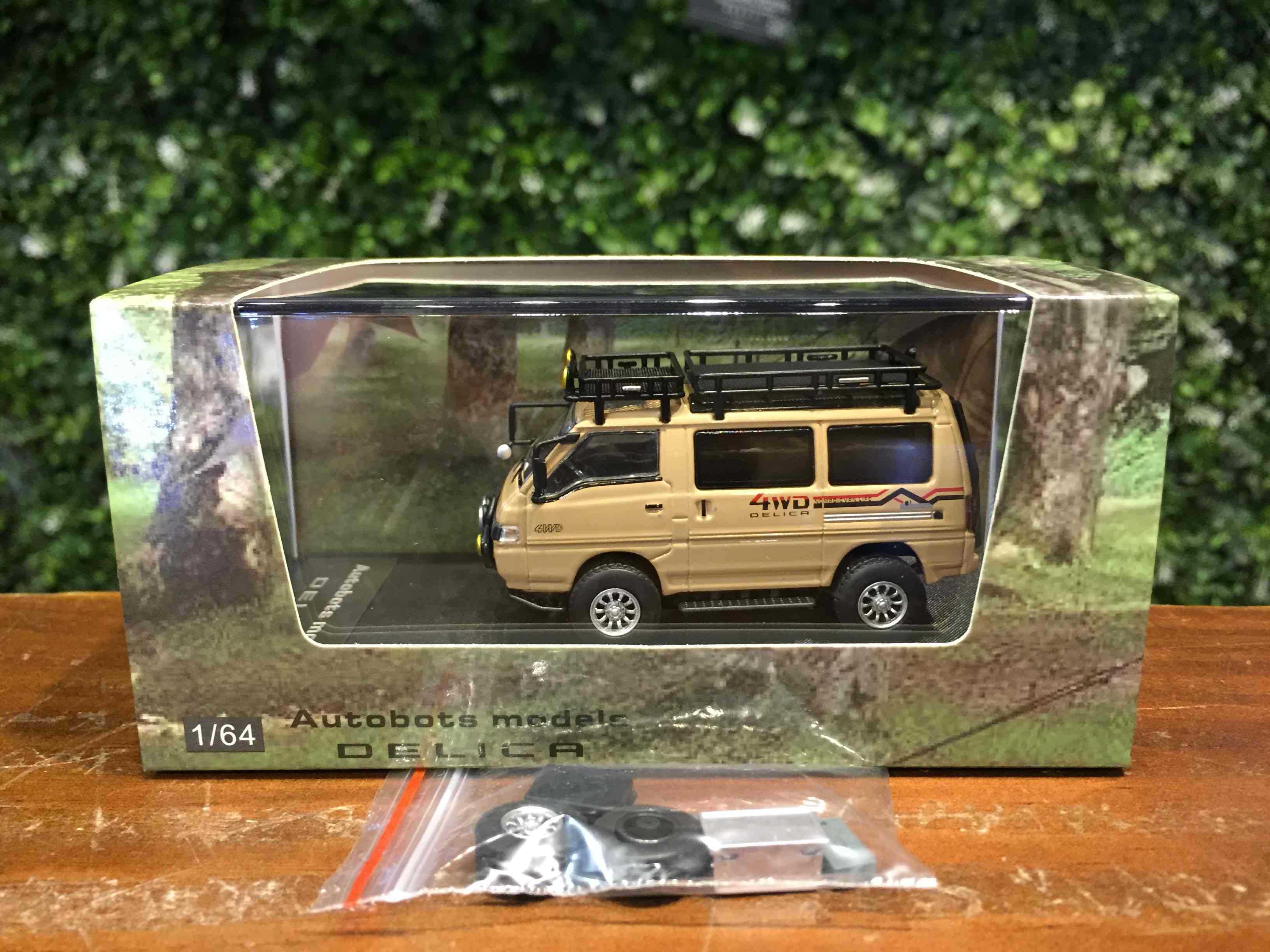 1/64 Autobots Mitsubishi Delica D3 StarWagon 4x4 Yellow【MGM