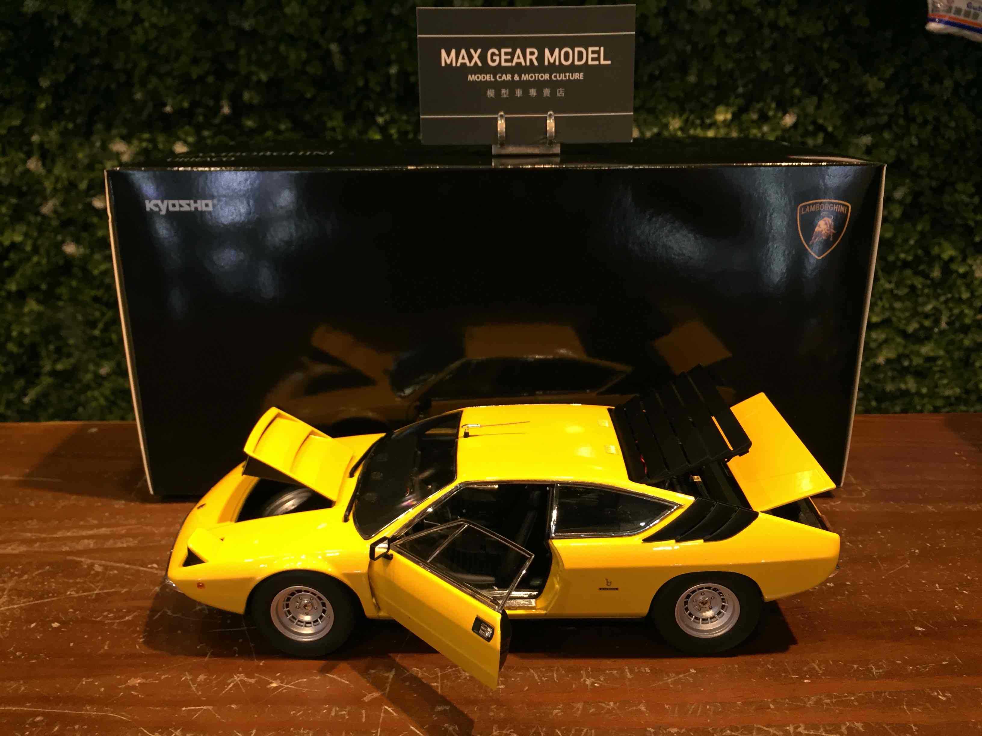 1/18 Kyosho Lamborghini Urraco Yellow 08446GY【MGM】