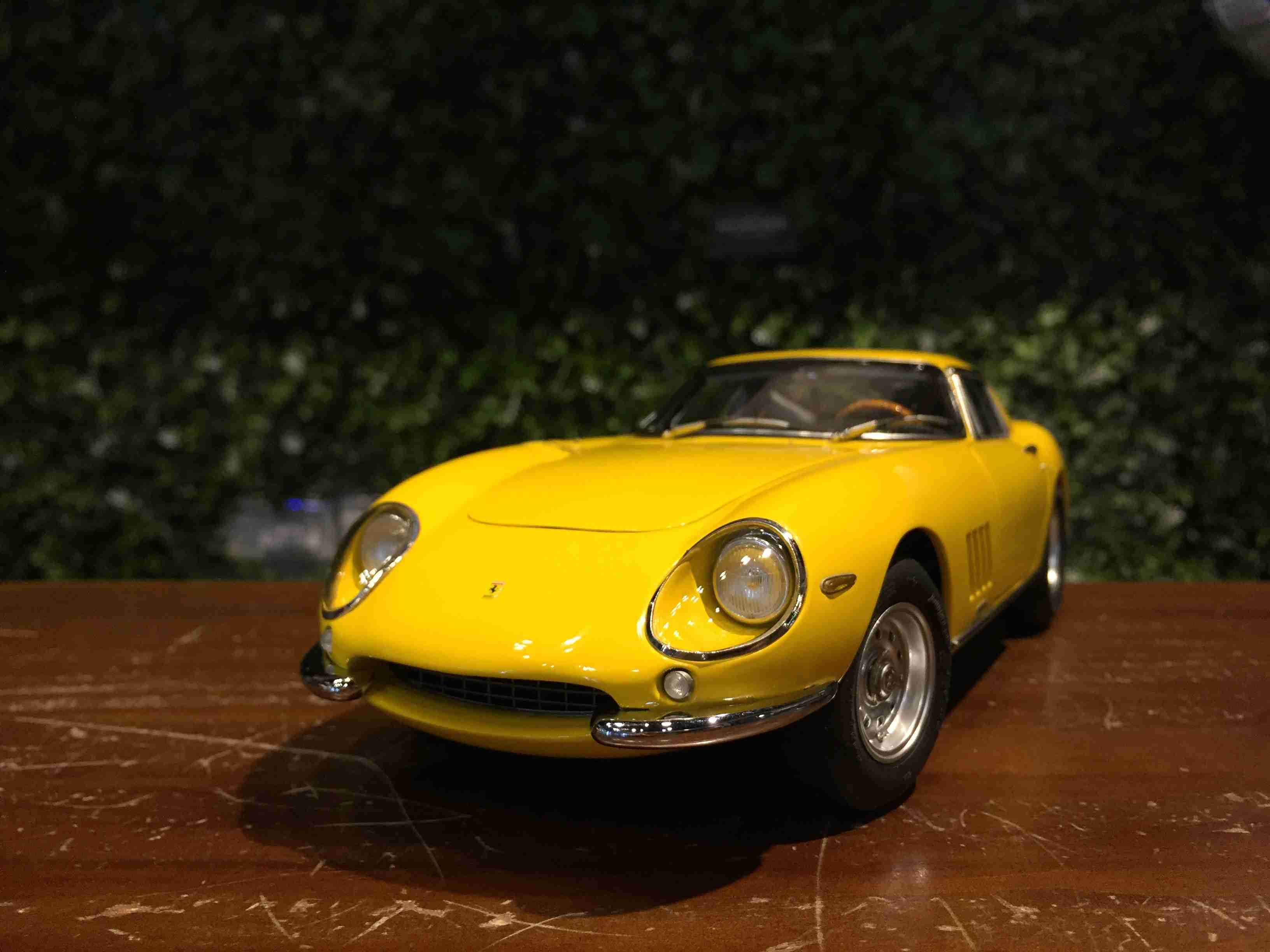 1/18 CMC Ferrari 275 GTB/C 1966 Modena Yellow M240【MGM】 - Max