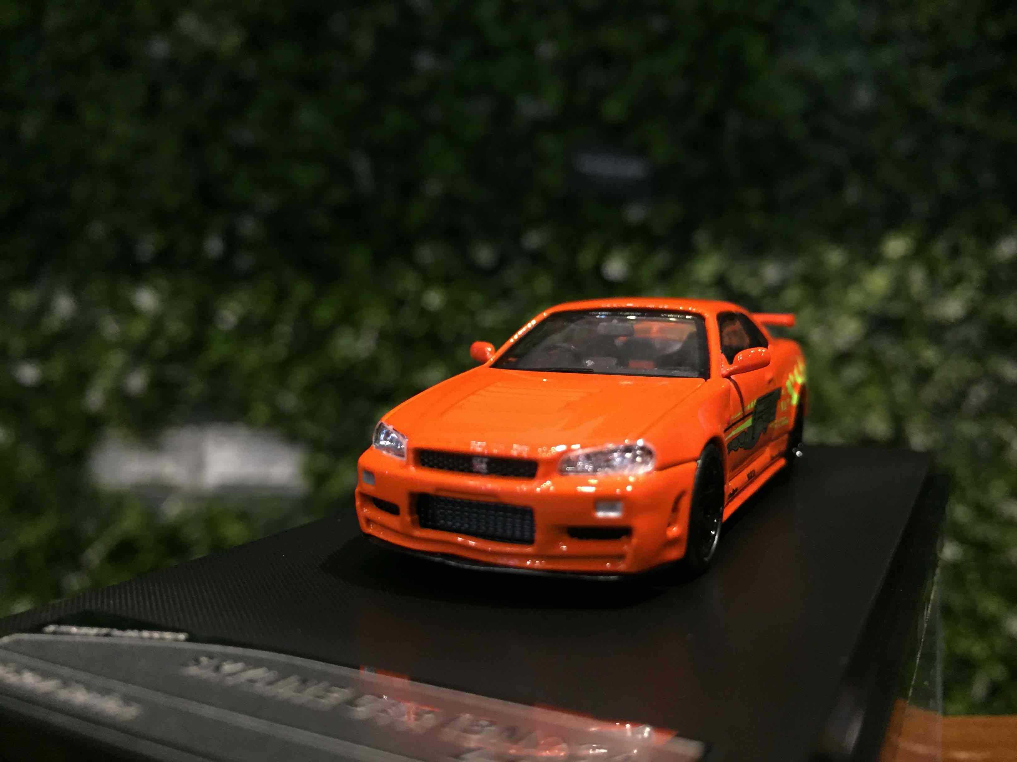 1/64 StreetWeapon Nissan Skyline GTR R34 Fast \u0026 Furios【MGM】