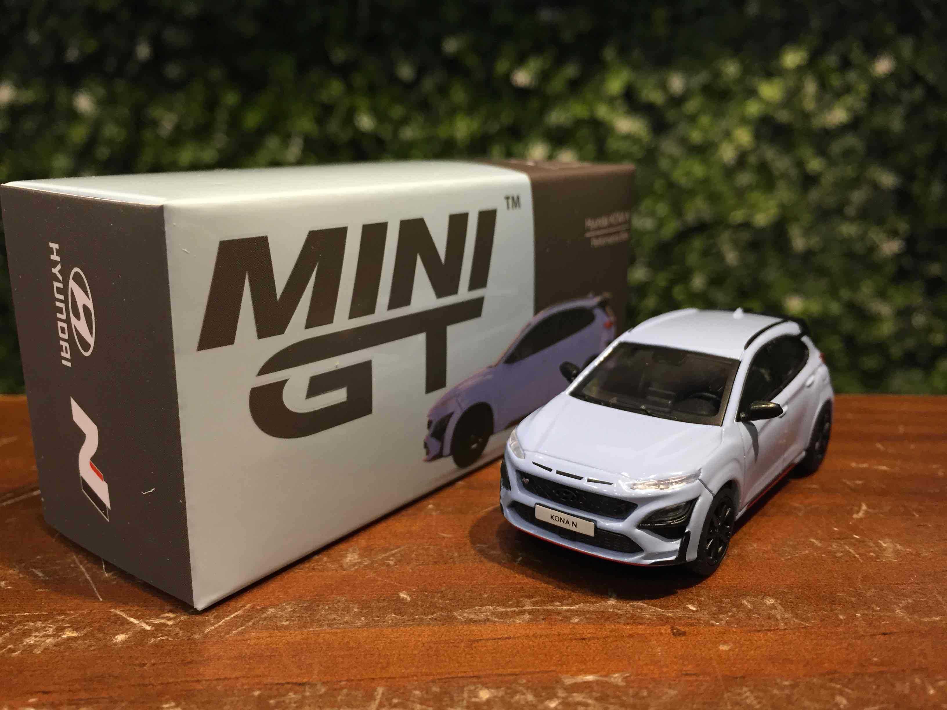 1/64 MiniGT Hyundai Kona N Performance Blue MGT00450L【MGM】