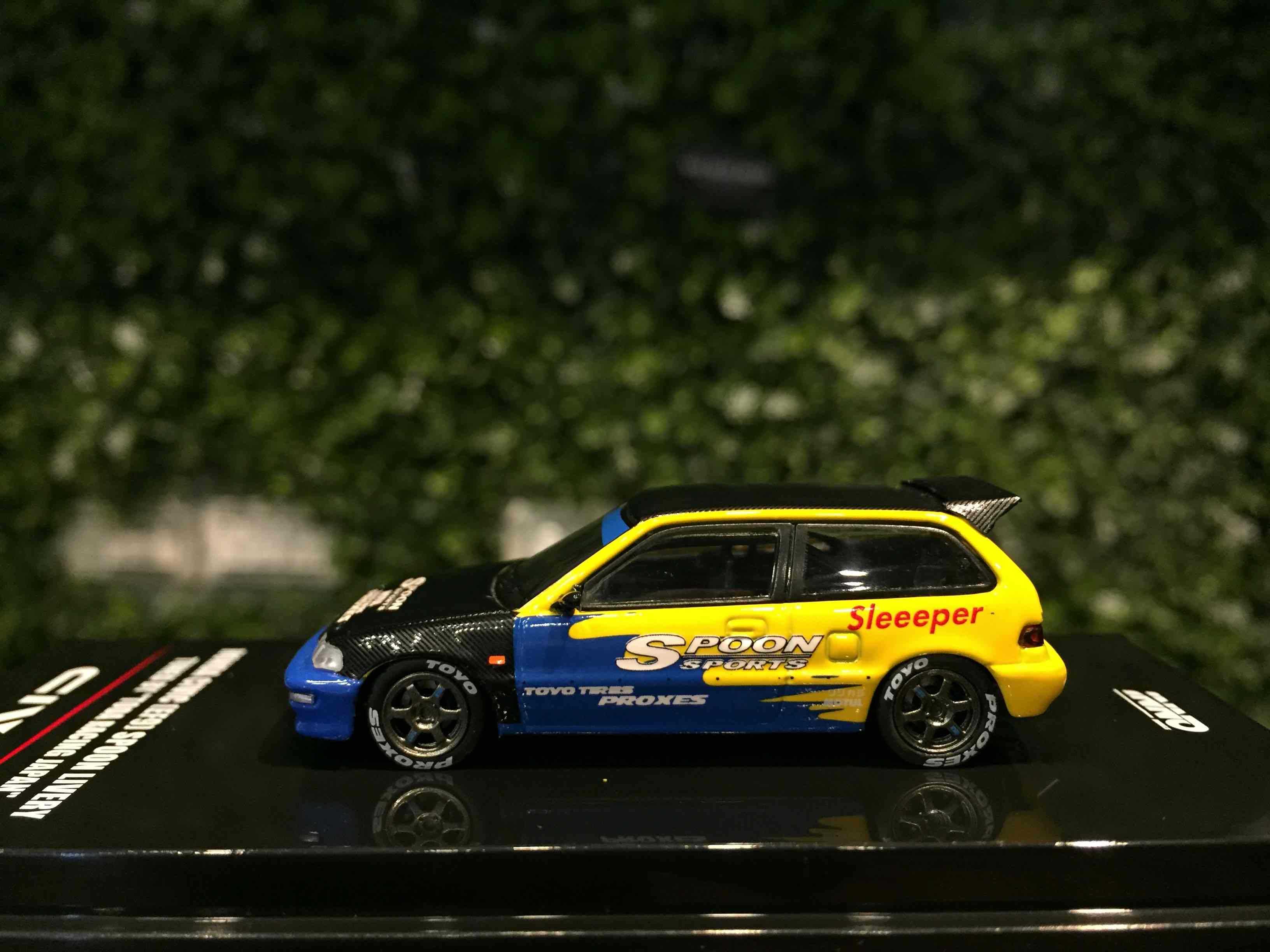 1/64 Inno Honda Civic (EF9) Spoon Racing IN64EF9SPTR【MGM】