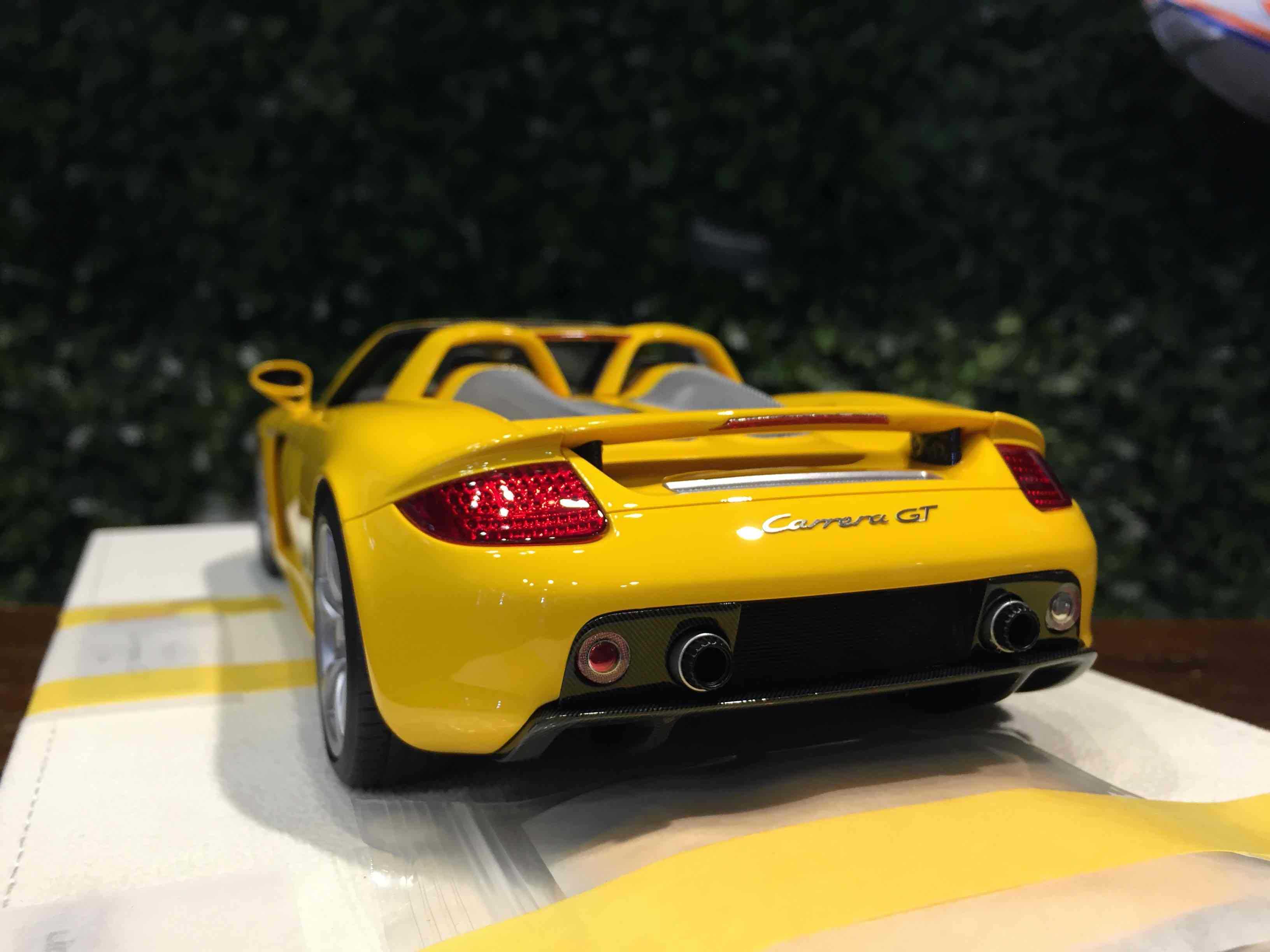 1/18 MakeUp Porsche Carrera GT 2004 GT Yellow EML070D【MGM】