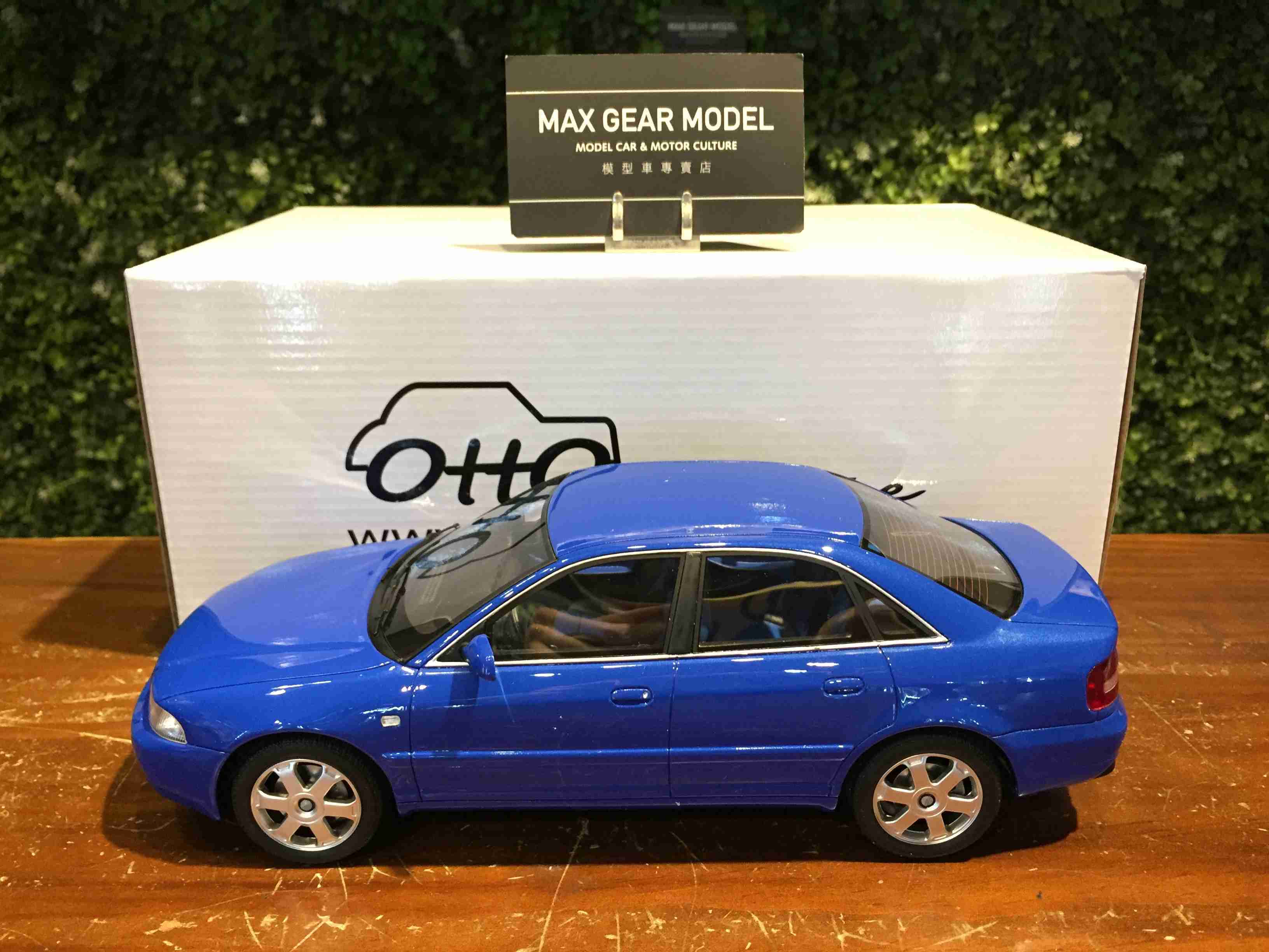 1/18 Otto Audi S4 (B5) 2.7L BiTurbo Blue OT373【MGM】