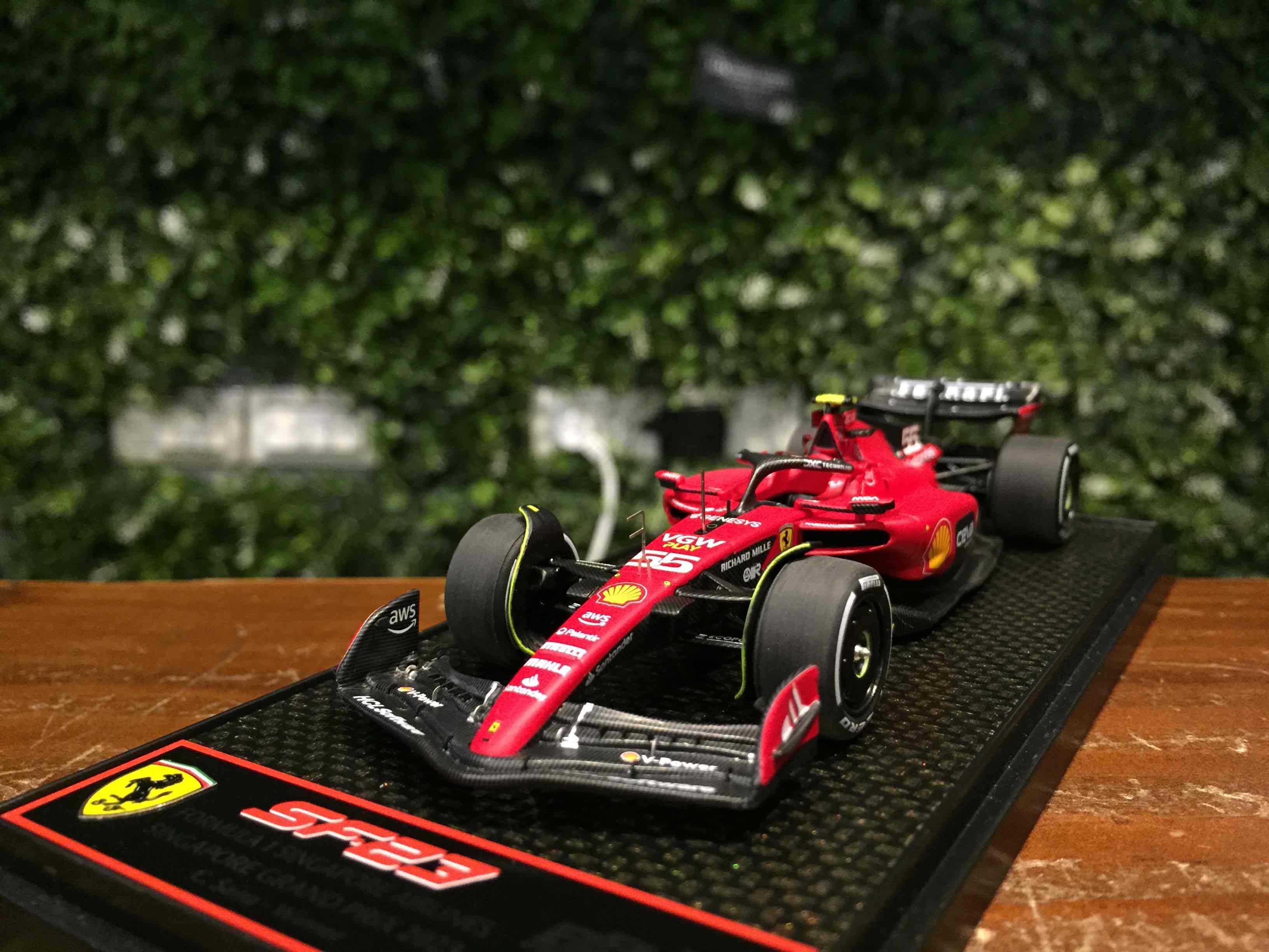 1/43 BBR Ferrari SF23 Carlo Sainz Winner 2023 BBRC292A【MGM】