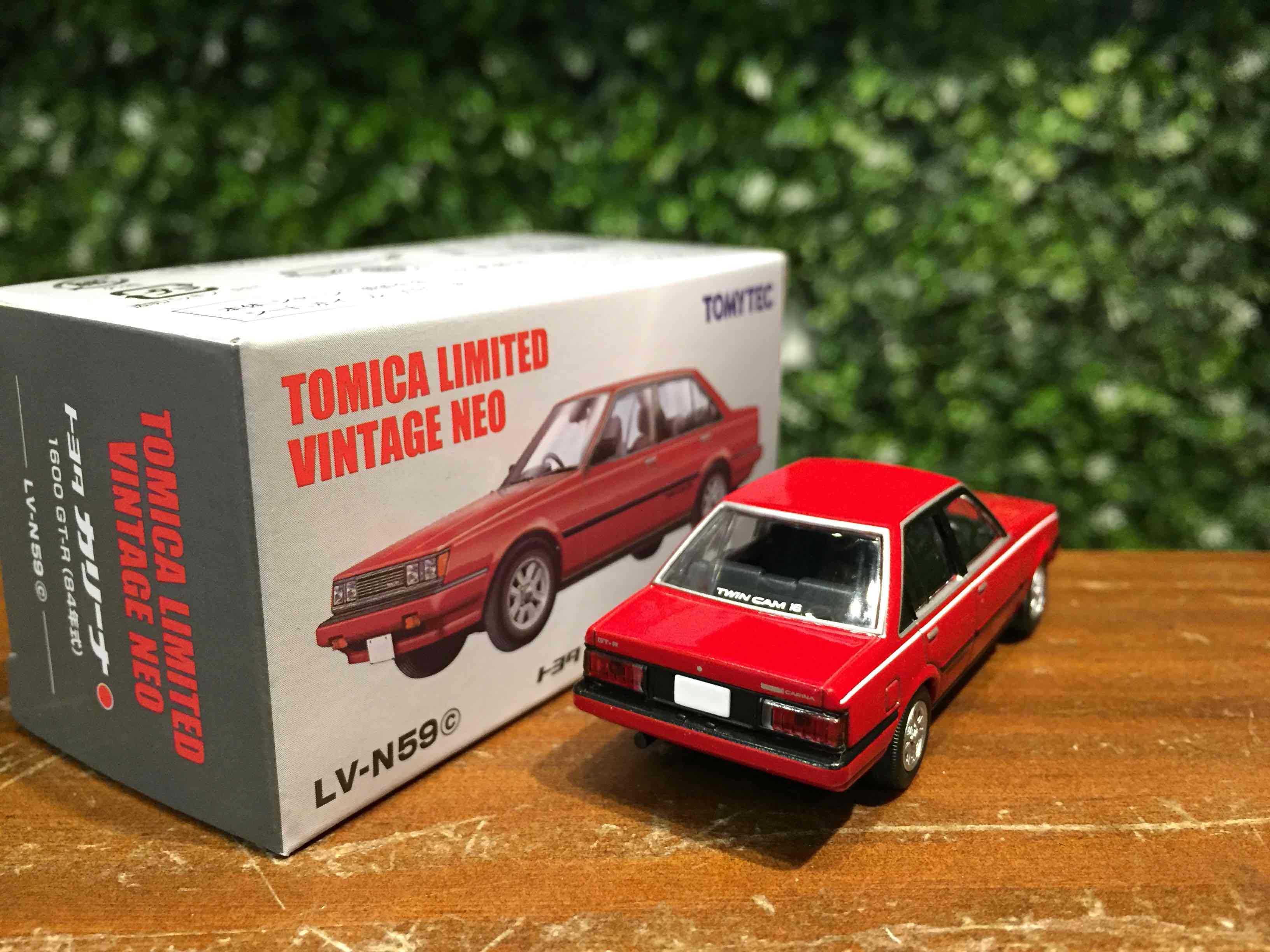 1/64 Tomica Toyota Carina 1600 GT-R 1984 Red LV-N59c【MGM】