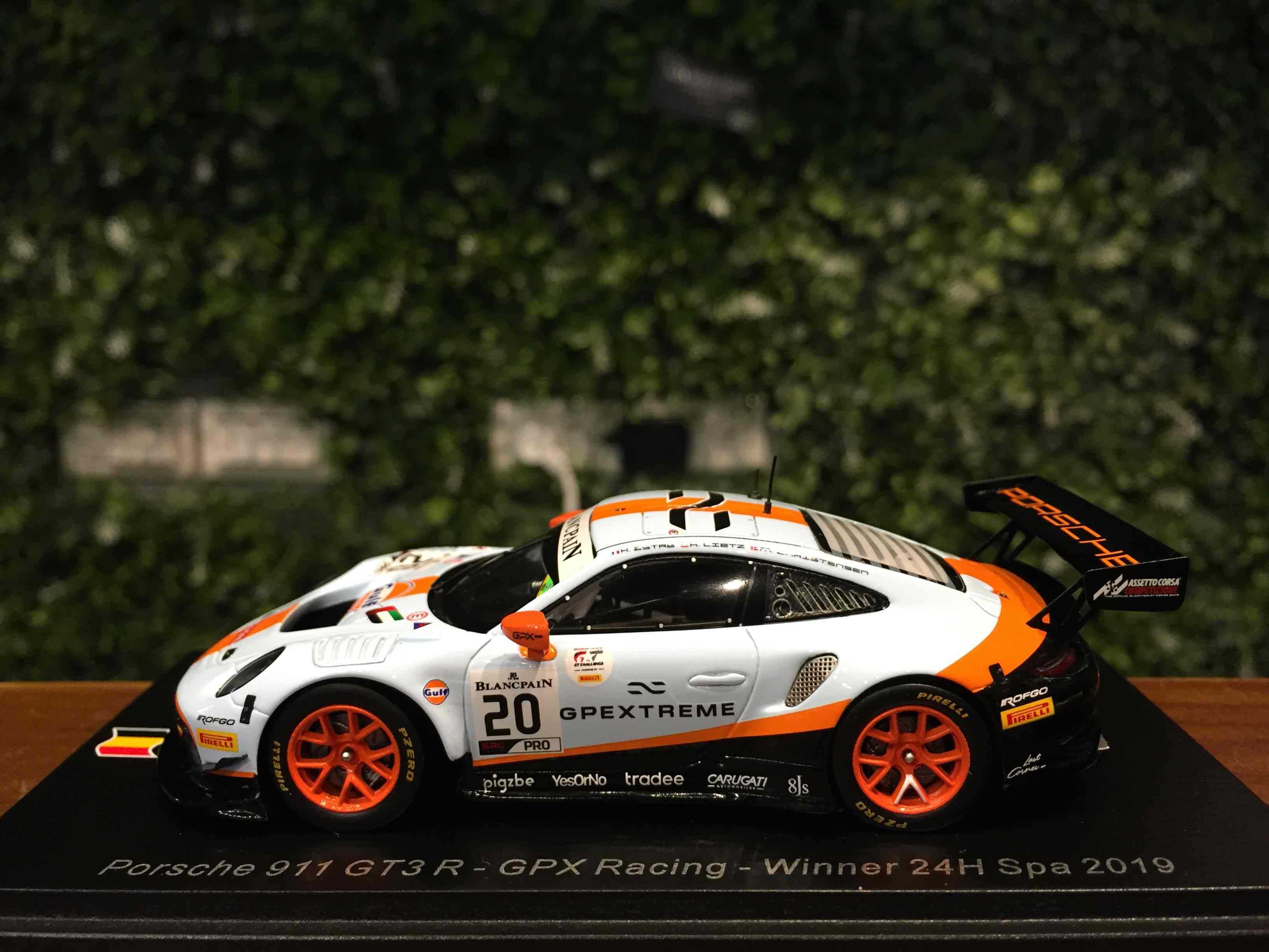 1/43 Spark Porsche 911 GT3 R Winner 24H SPA 43SPA2019【MGM】