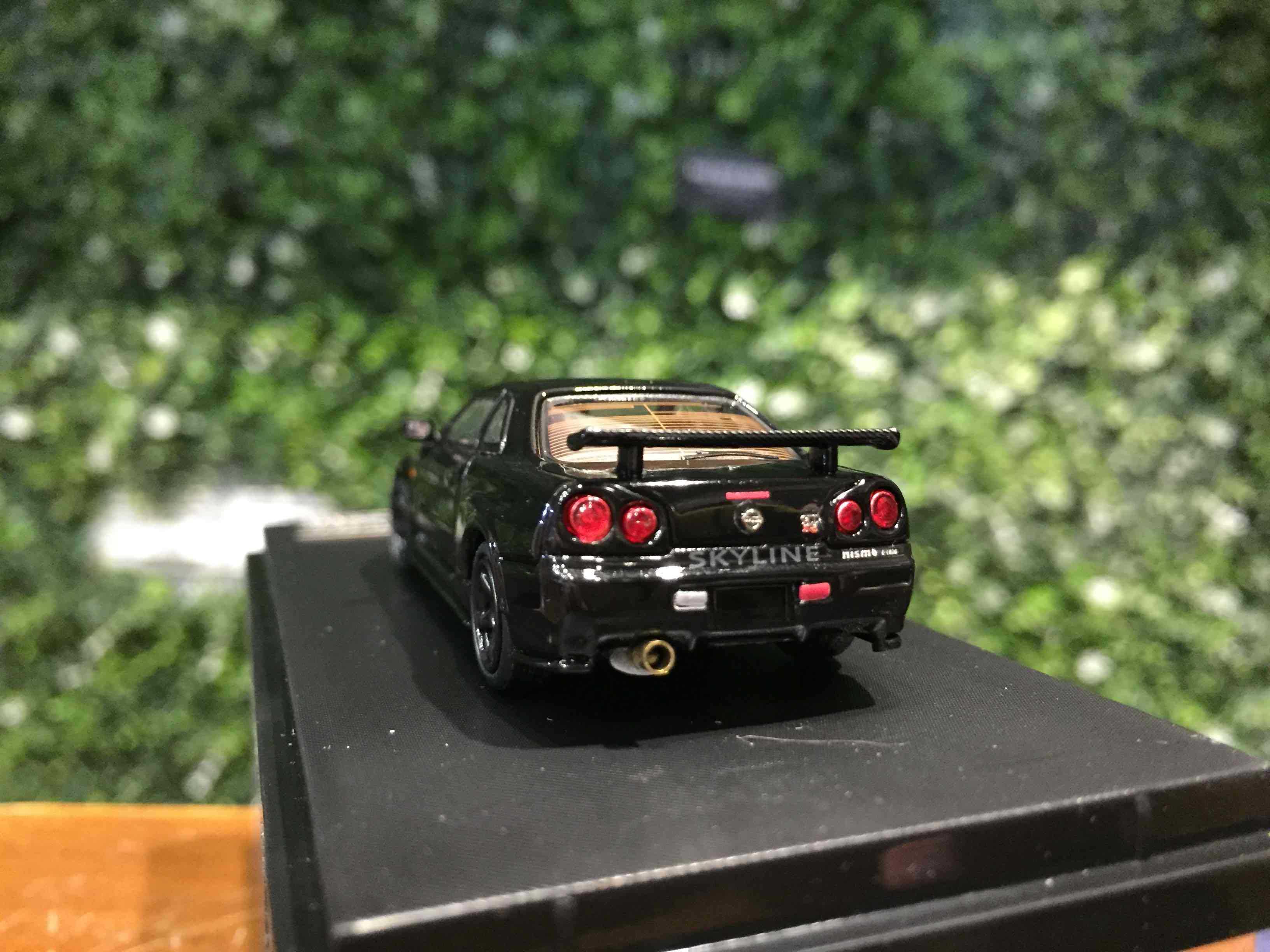 1/64 StreetWeapon Nissan Skyline GTR (R34) Drift Black【MGM】