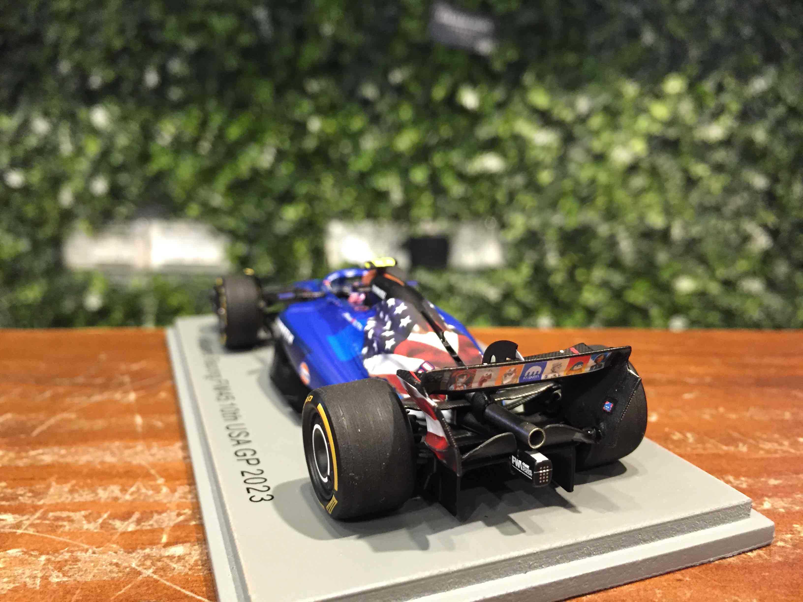 1/43 Spark Williams F1 FW45 Logan Sargeant 2023 S8918【MGM】