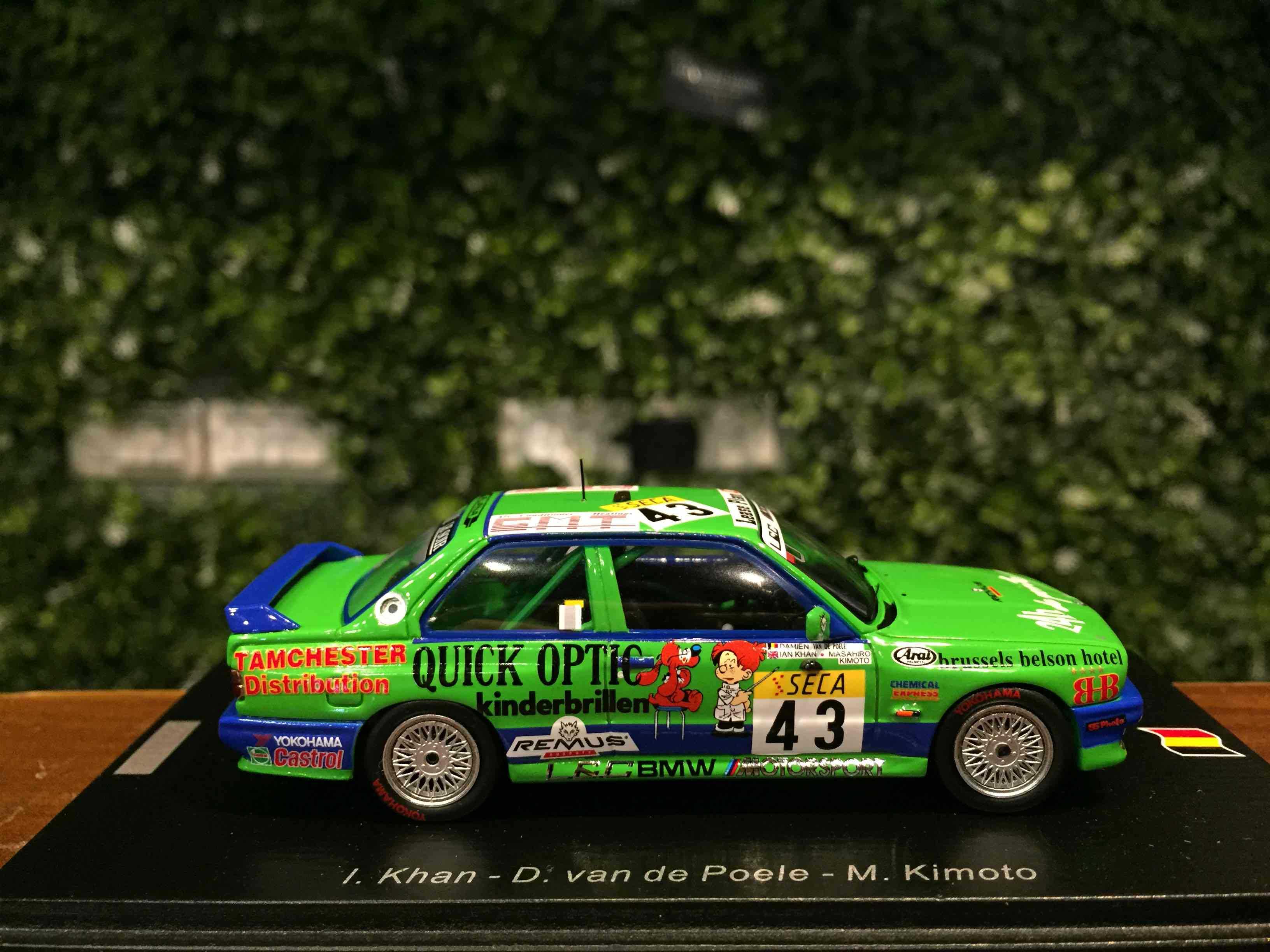 1/43 Spark BMW M3 E30 #43 Alpina 24H SPA 1992 100SPA12【MGM】