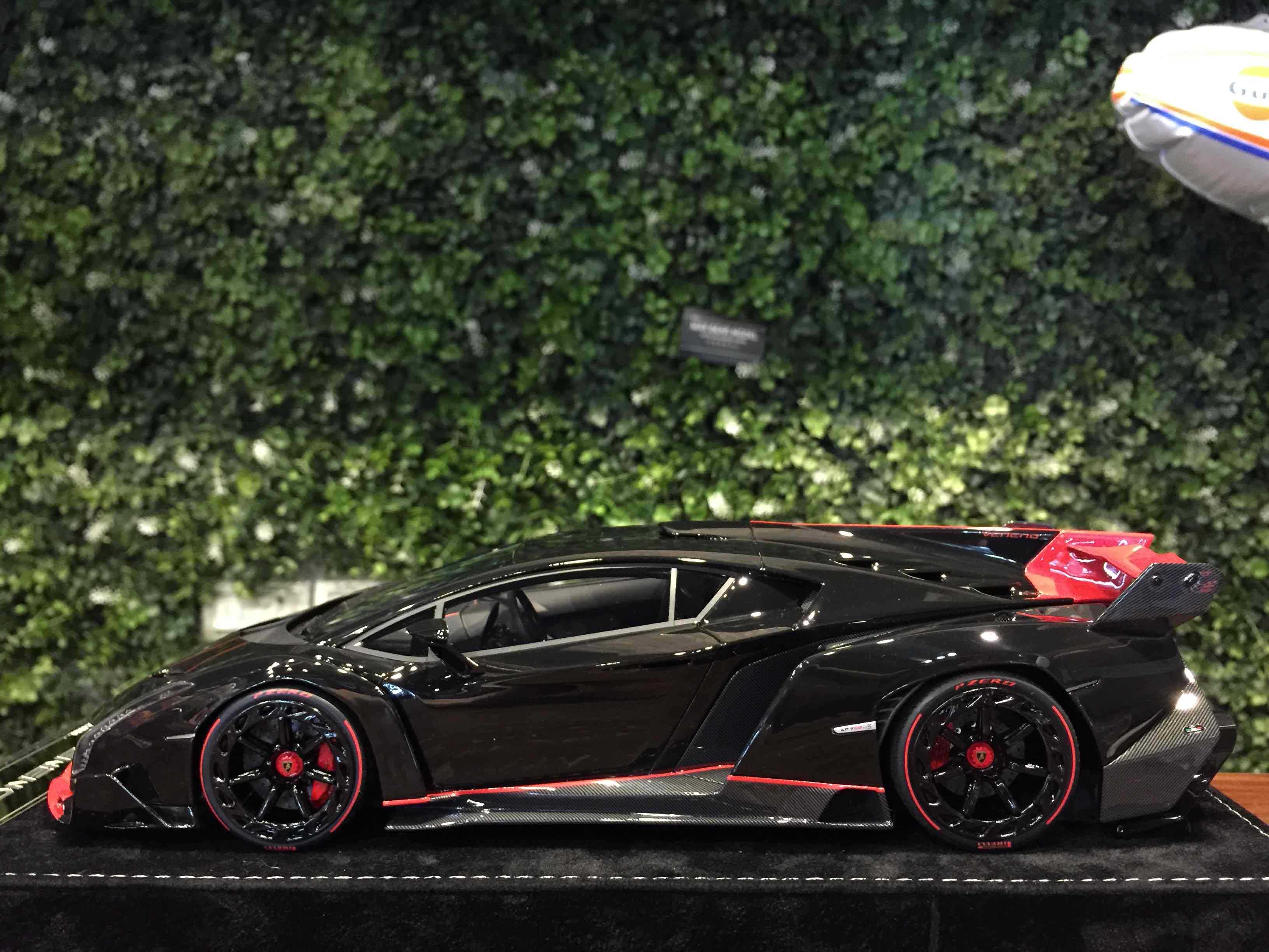 1/18 HH Model Lamborghini Veneno Black HHJL231009L【MGM】