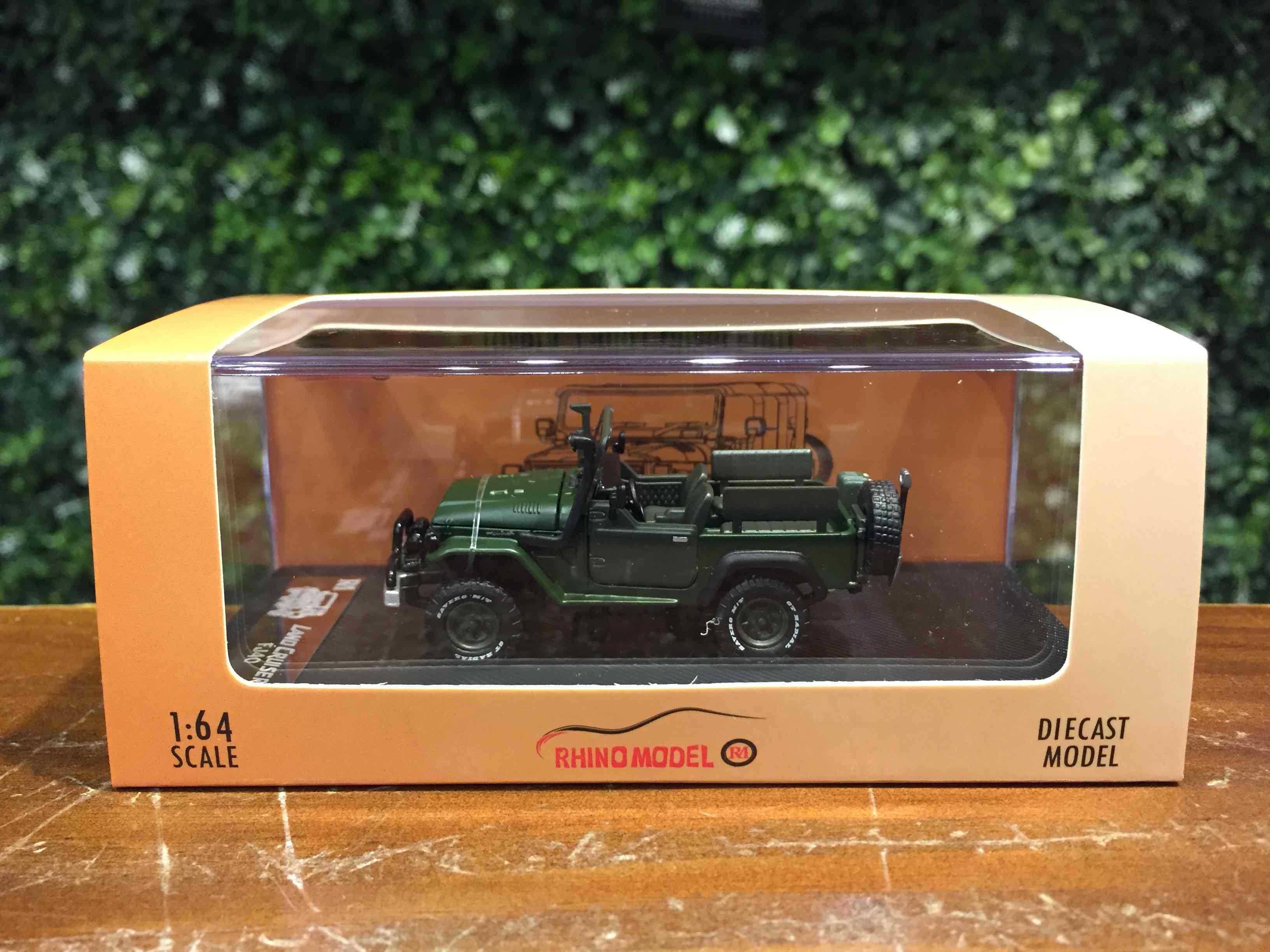 1/64 HF Toyota Land Cruiser FJ40 Pick Up Green【MGM】