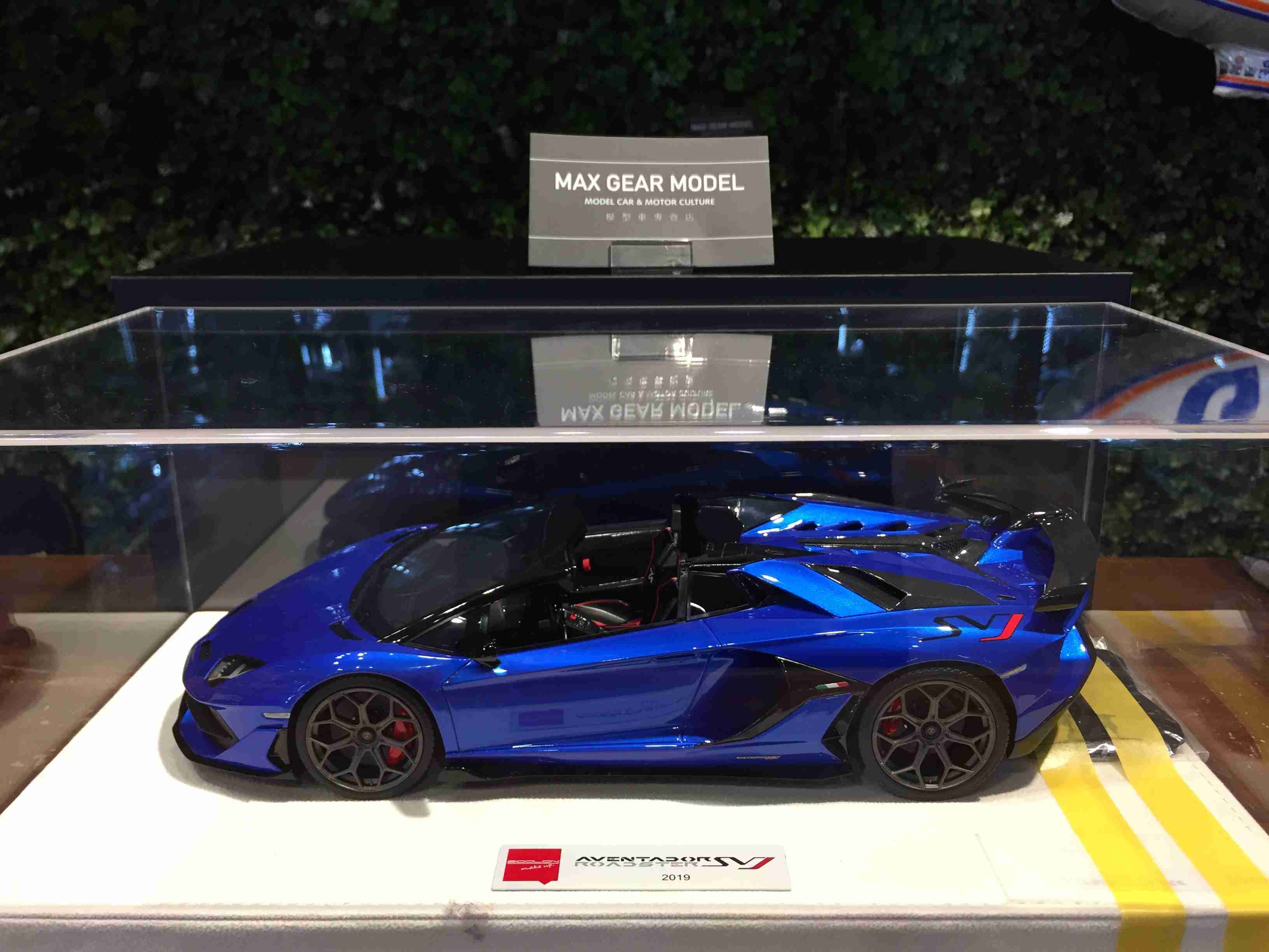 1/18 MakeUp Lamborghini Aventador SVJ Roadster EML029C【MGM】