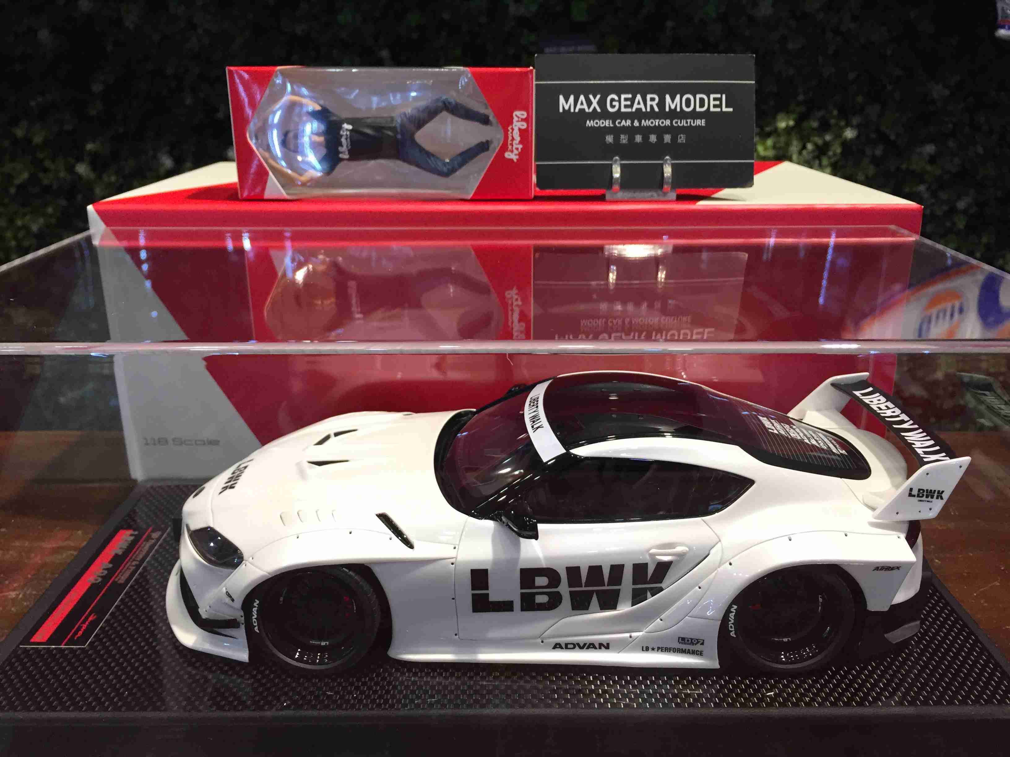 1/18 TP LB-Works Supra A90 Pearl White TP1803PW【MGM】