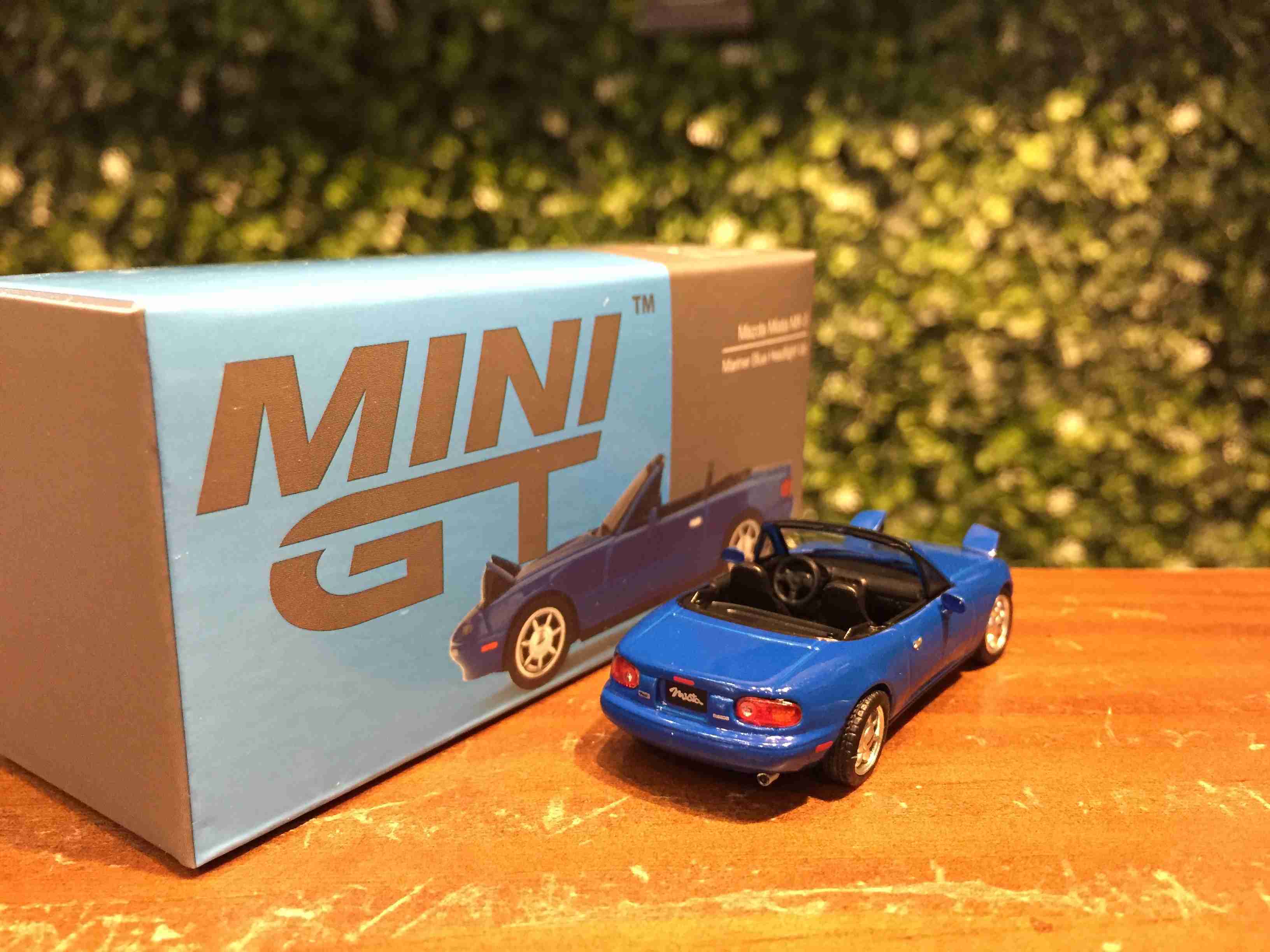 1/64 MiniGT Mazda Miata MX-5 (NA) Blue MGT00331L【MGM】