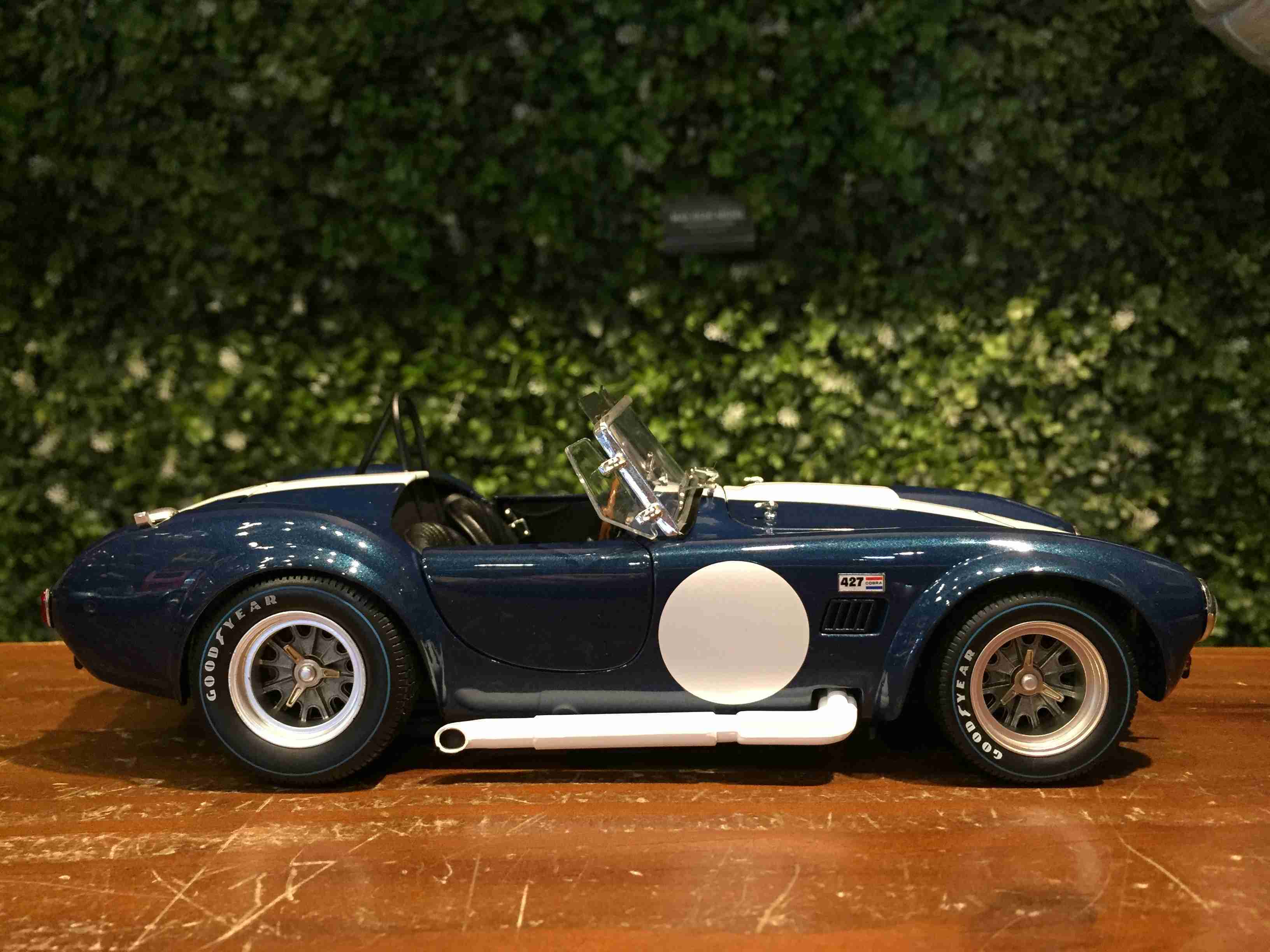 1/18 Kyosho Shelby Cobra 427 S/C Dark Blue 08047DBL【MGM】