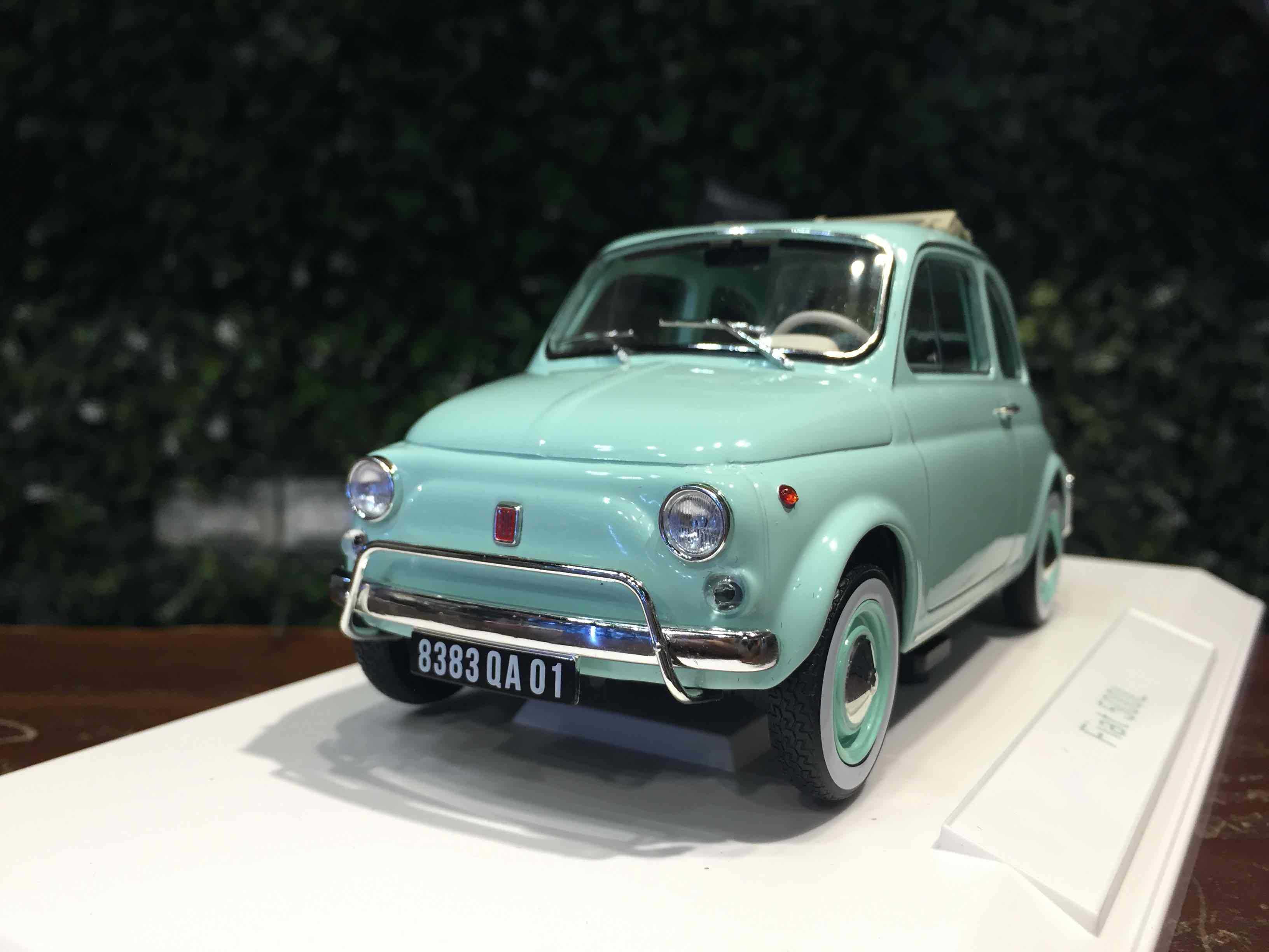 1/18 Norev Fiat 500L 1968 Pastel Blue 187777【MGM】