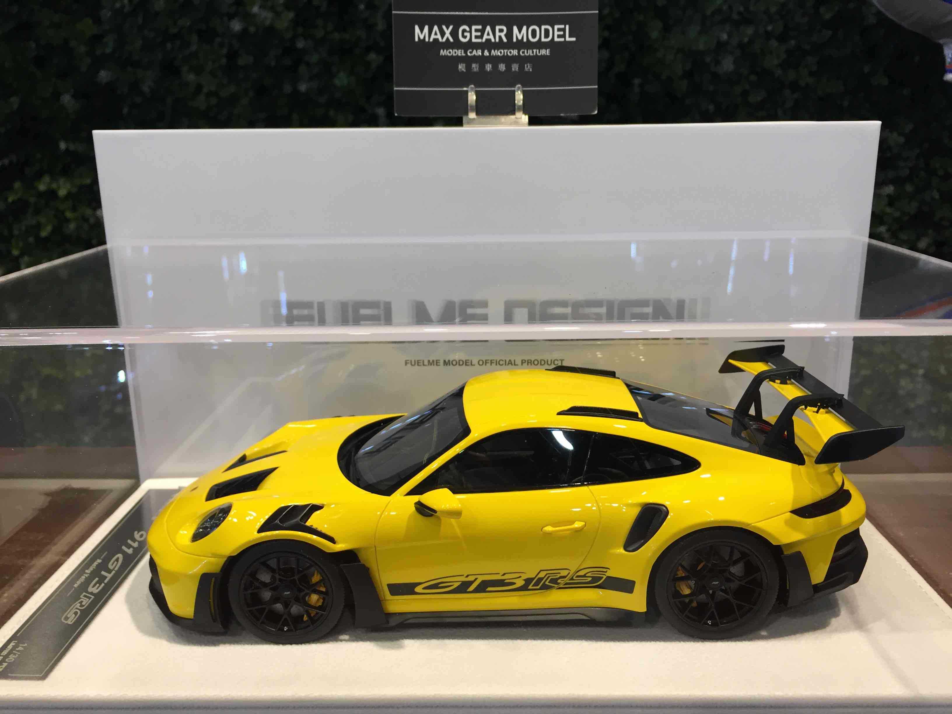 1/18 FuelMe Porsche 911 (992) GT3 RS Yellow FM18008LM04【MGM
