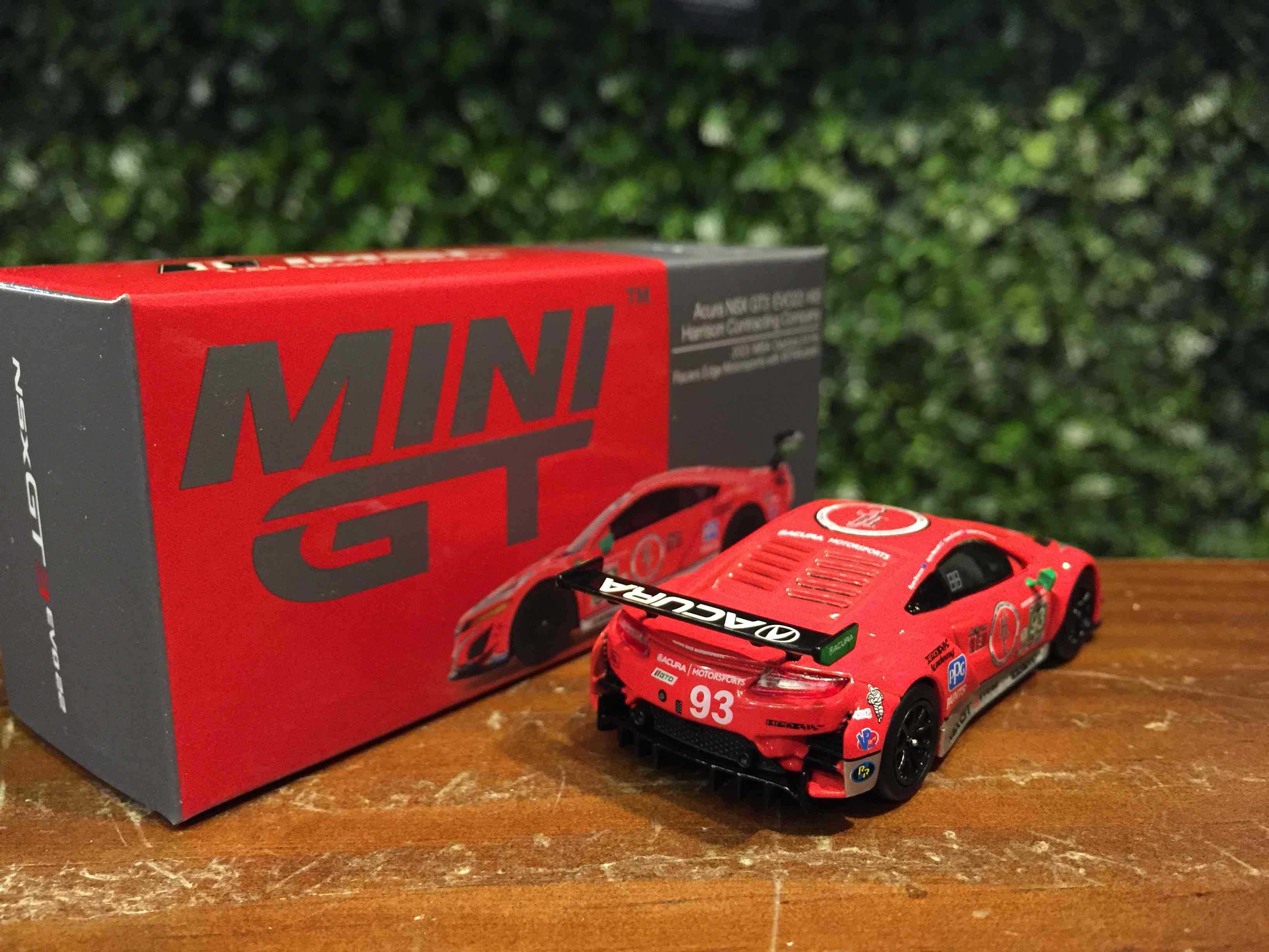 1/64 MiniGT Acura NSX GT3 EVO2 IMSA 2023 MGT00617L【MGM】