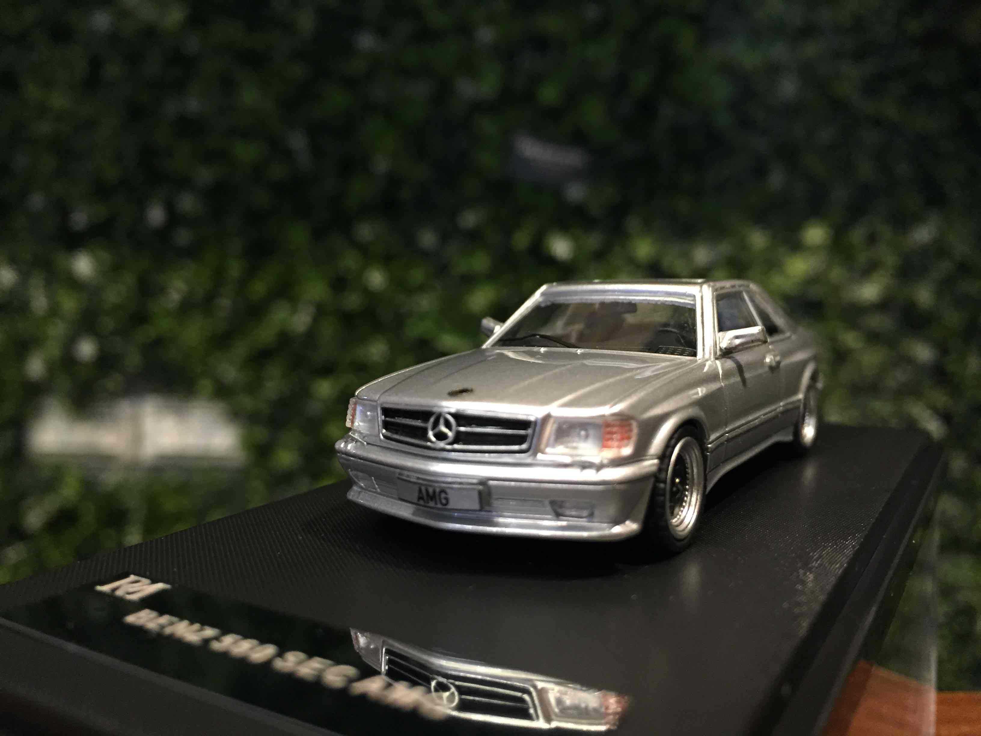 1/64 RhinoModelMercedes-Benz 560 SEC (C126) Silver【MGM】