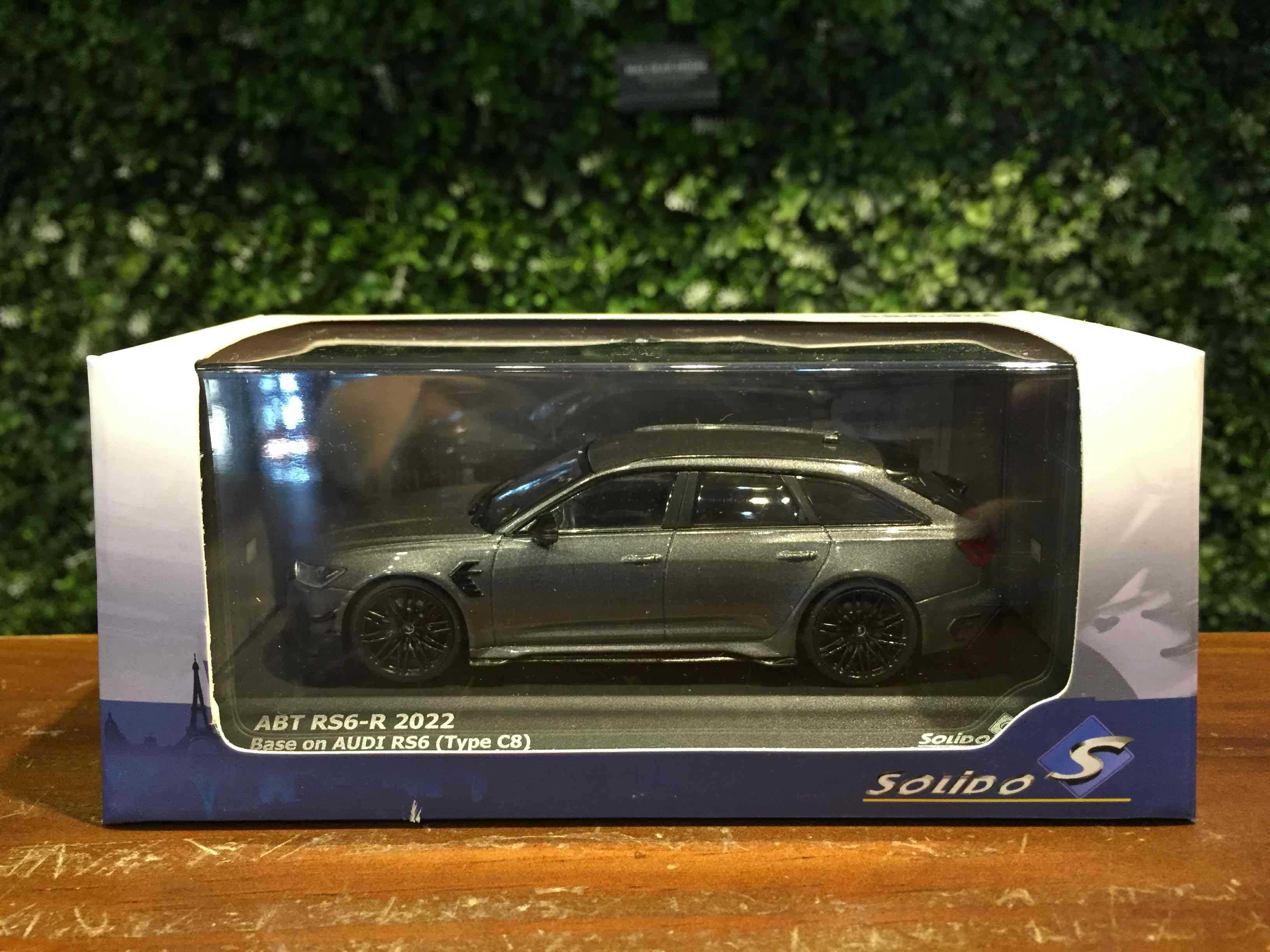 1/43 Solido Audi RS6-R (C8) ABT 2022 Grey S4310702【MGM】