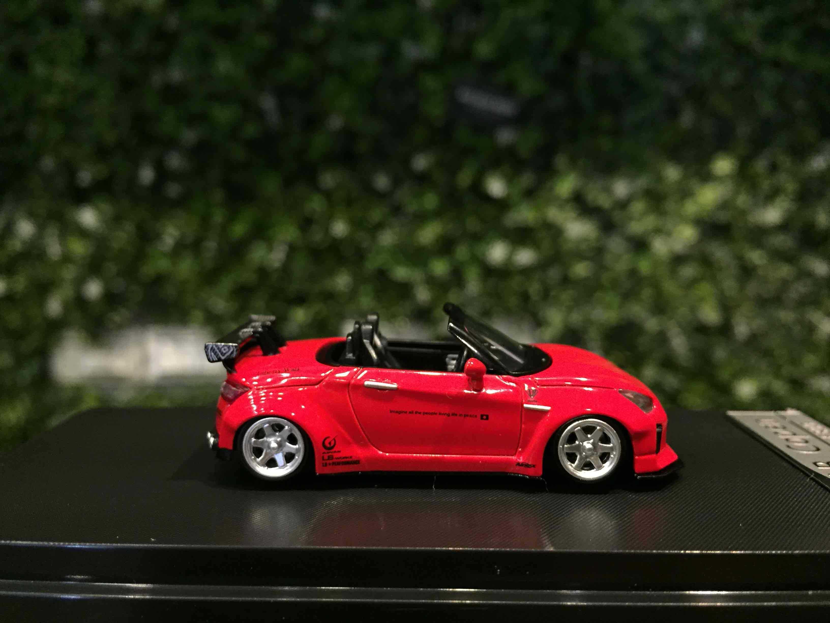 1/64 StanceHunter LBWK Daihatsu Copen Red【MGM】