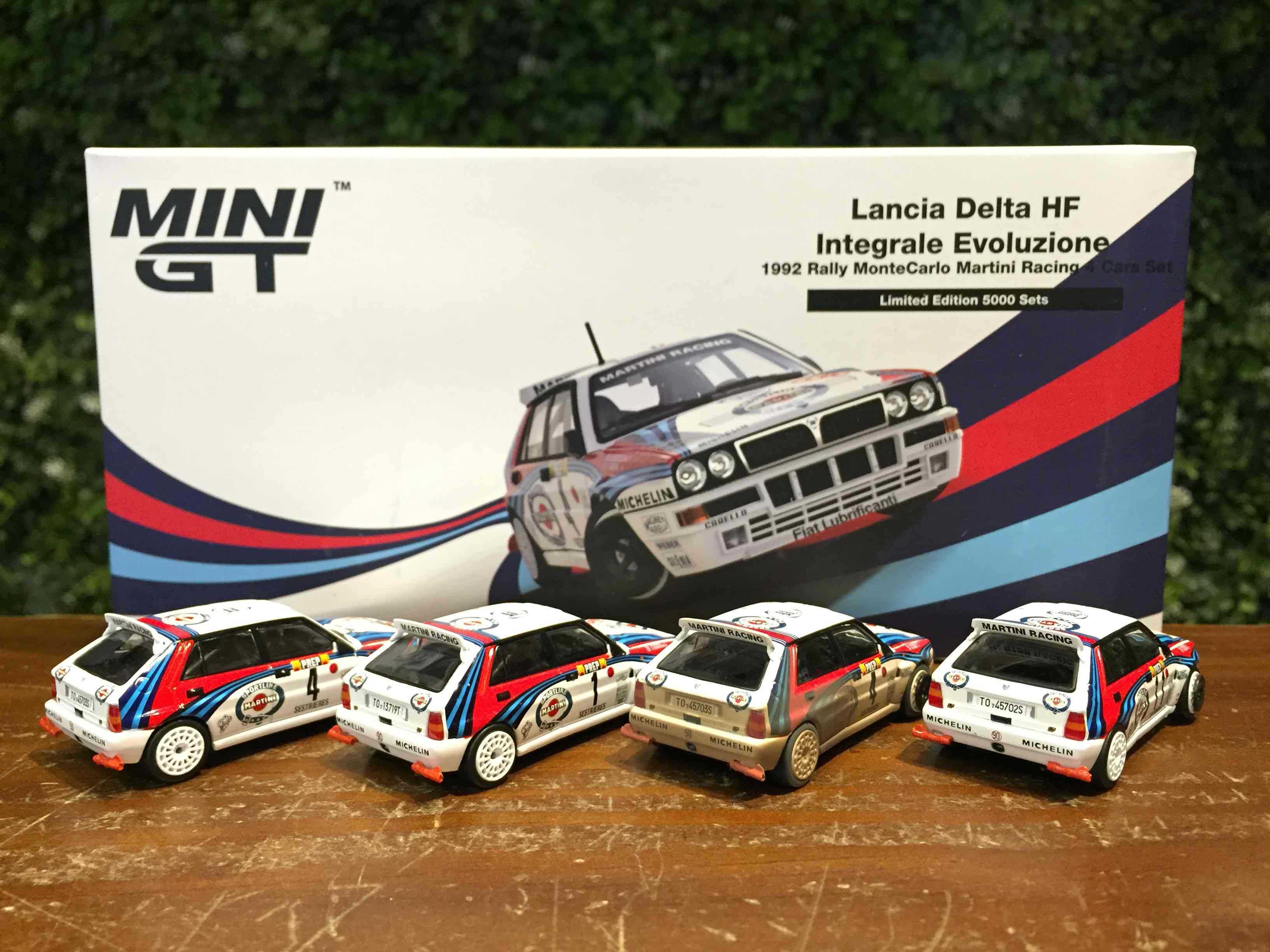 1/64 MiniGT Lancia Delta HF Integrale EVO Set MGTS0002【MGM】