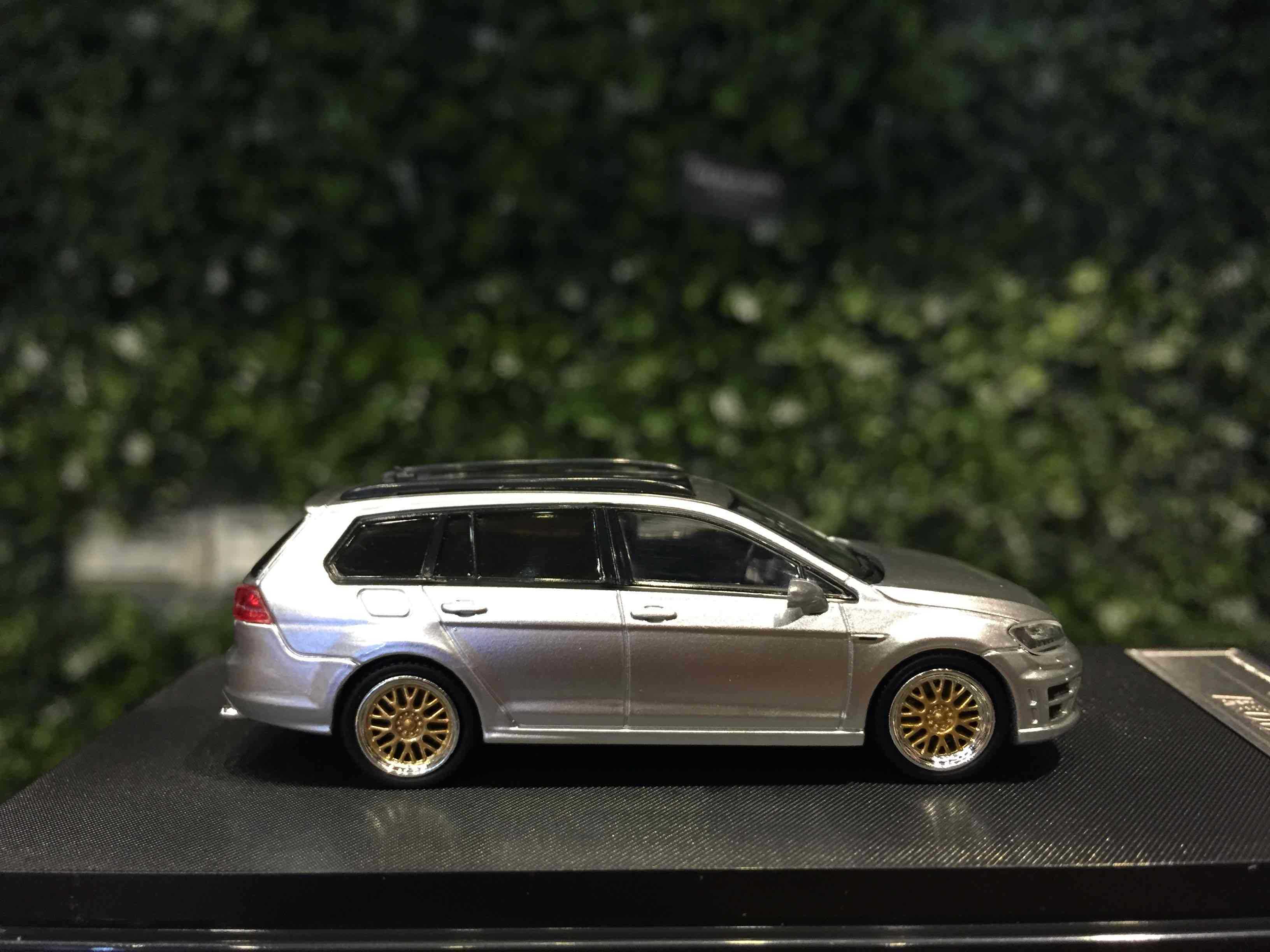 1/64 Zoom Volkswagen VW Golf 7 Variant Silver【MGM】