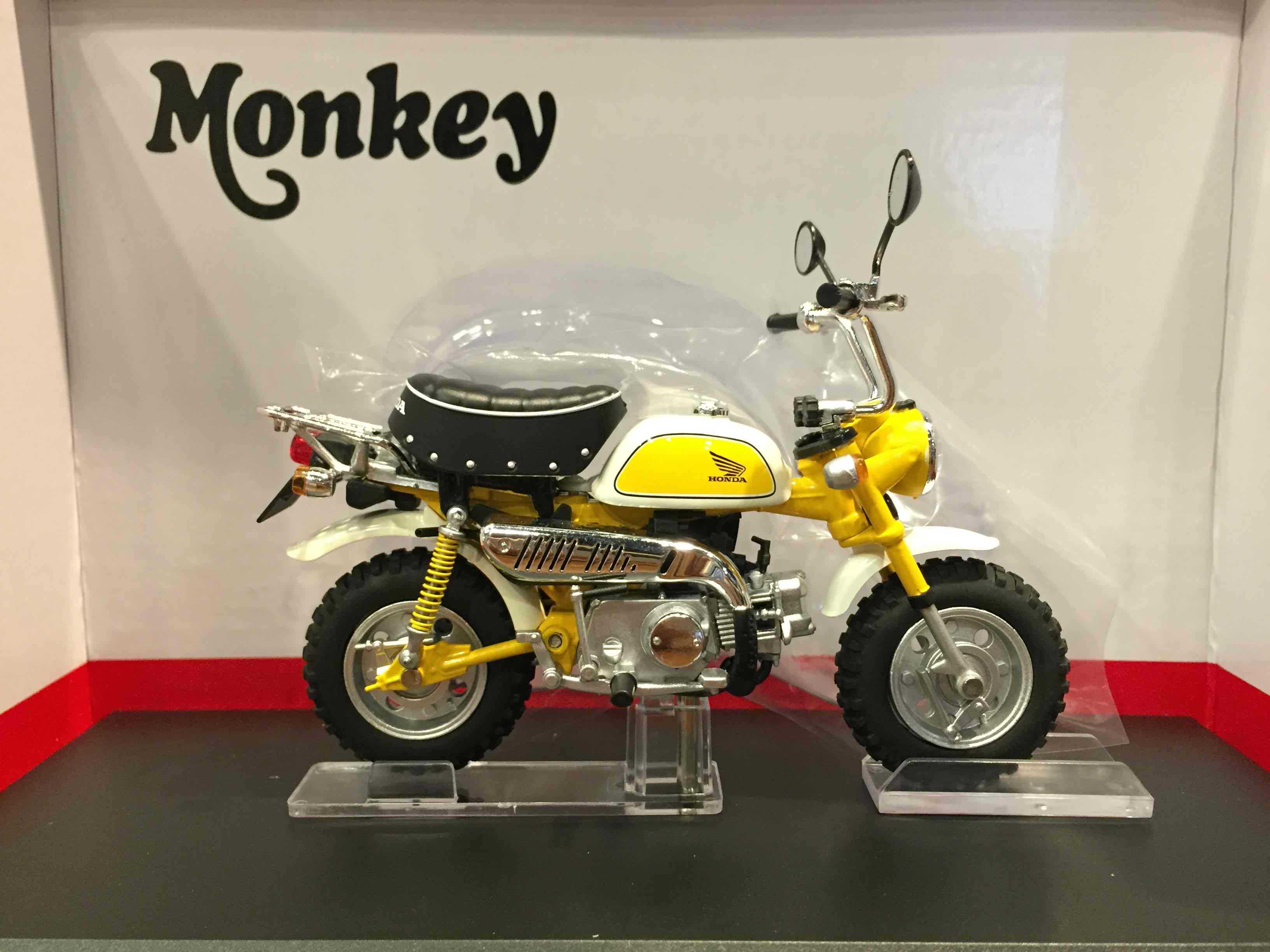 1/12 Aoshima Honda Monkey Plus Yellow 111277【MGM】