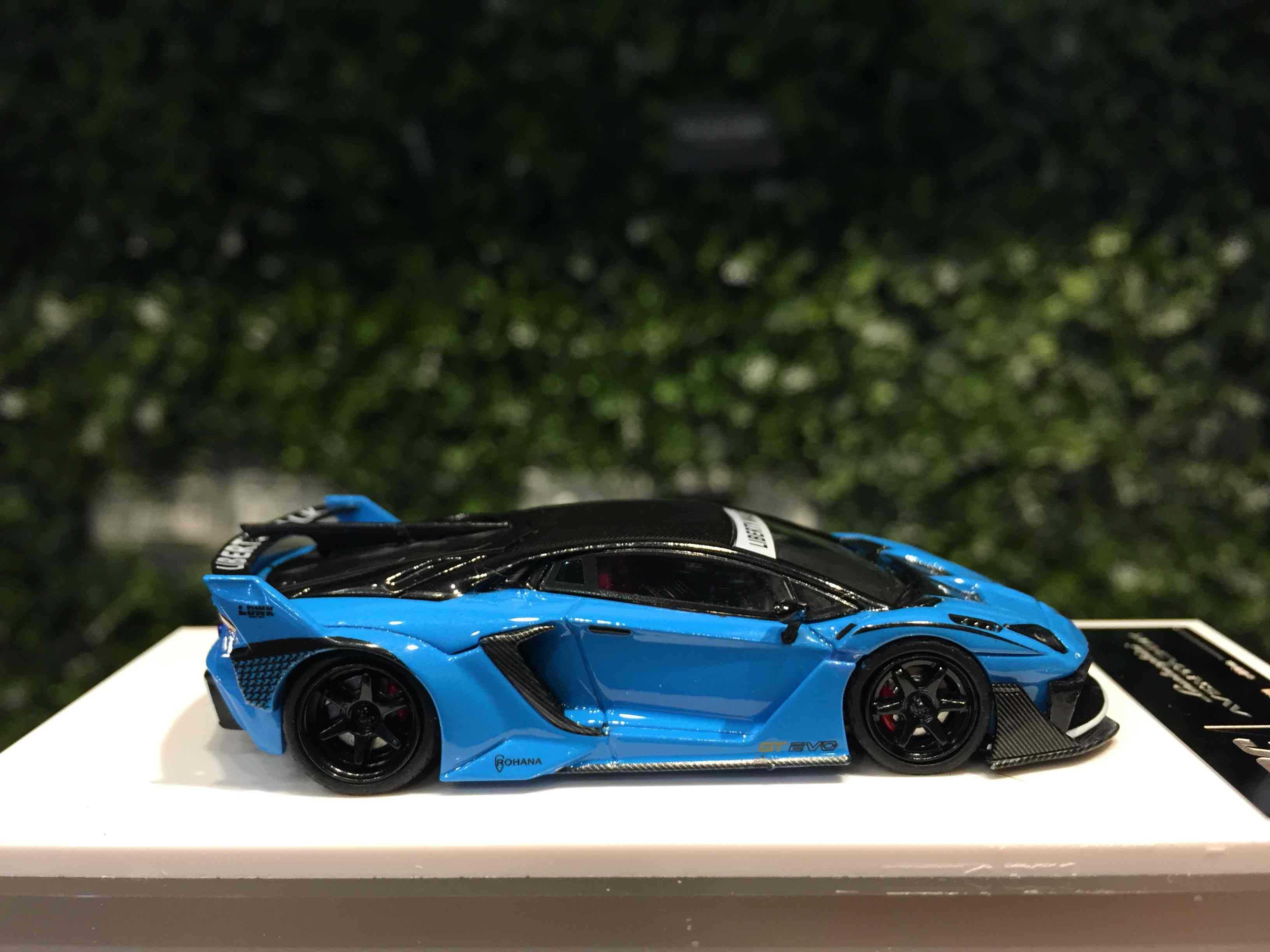 1/64 TPC LBWK Aventador GT EVO Baby Blue【MGM】