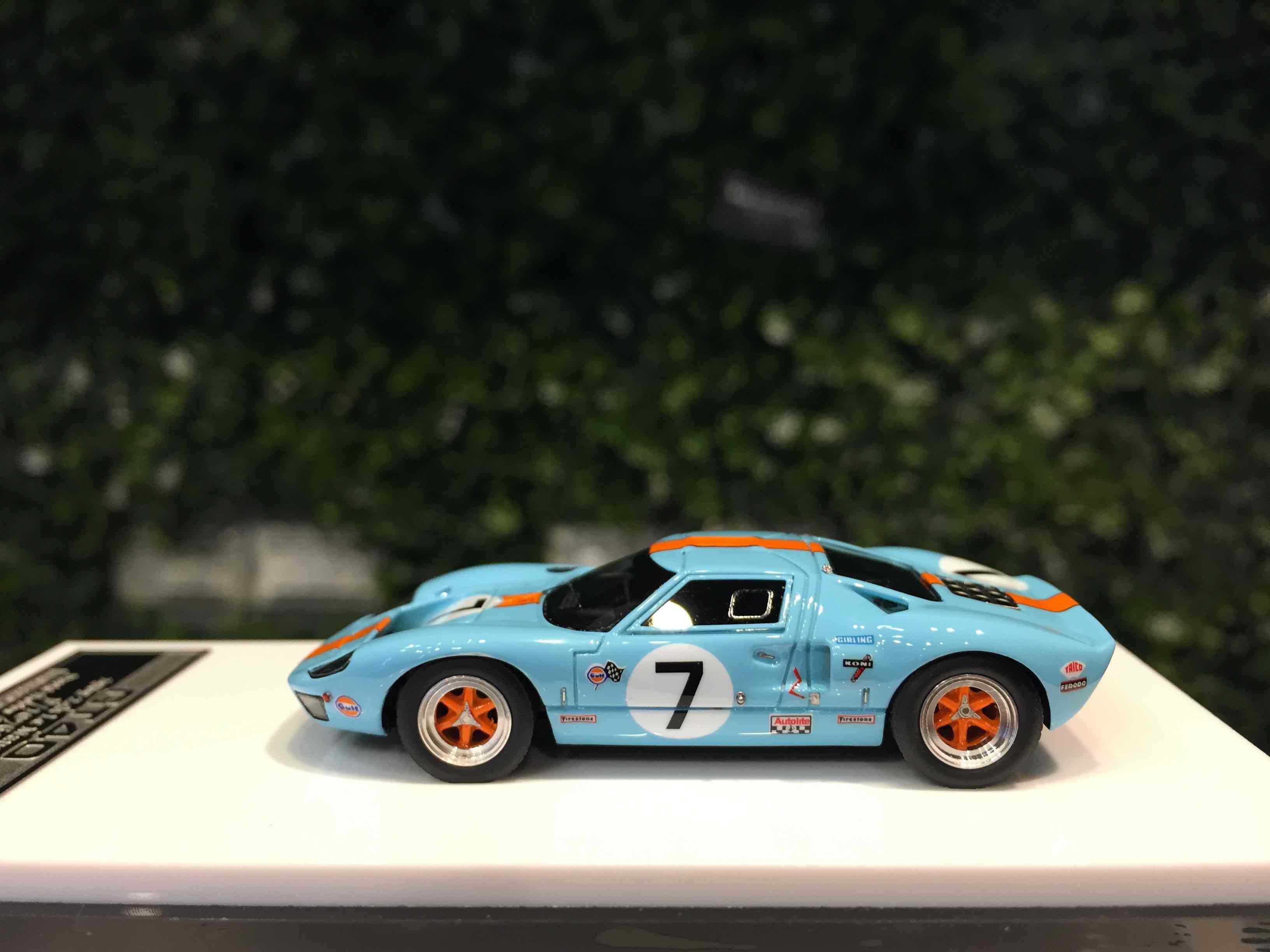 1/64 SCM Ford GT40 MK1 #7 1969 LM 3rd SCM10C【MGM】