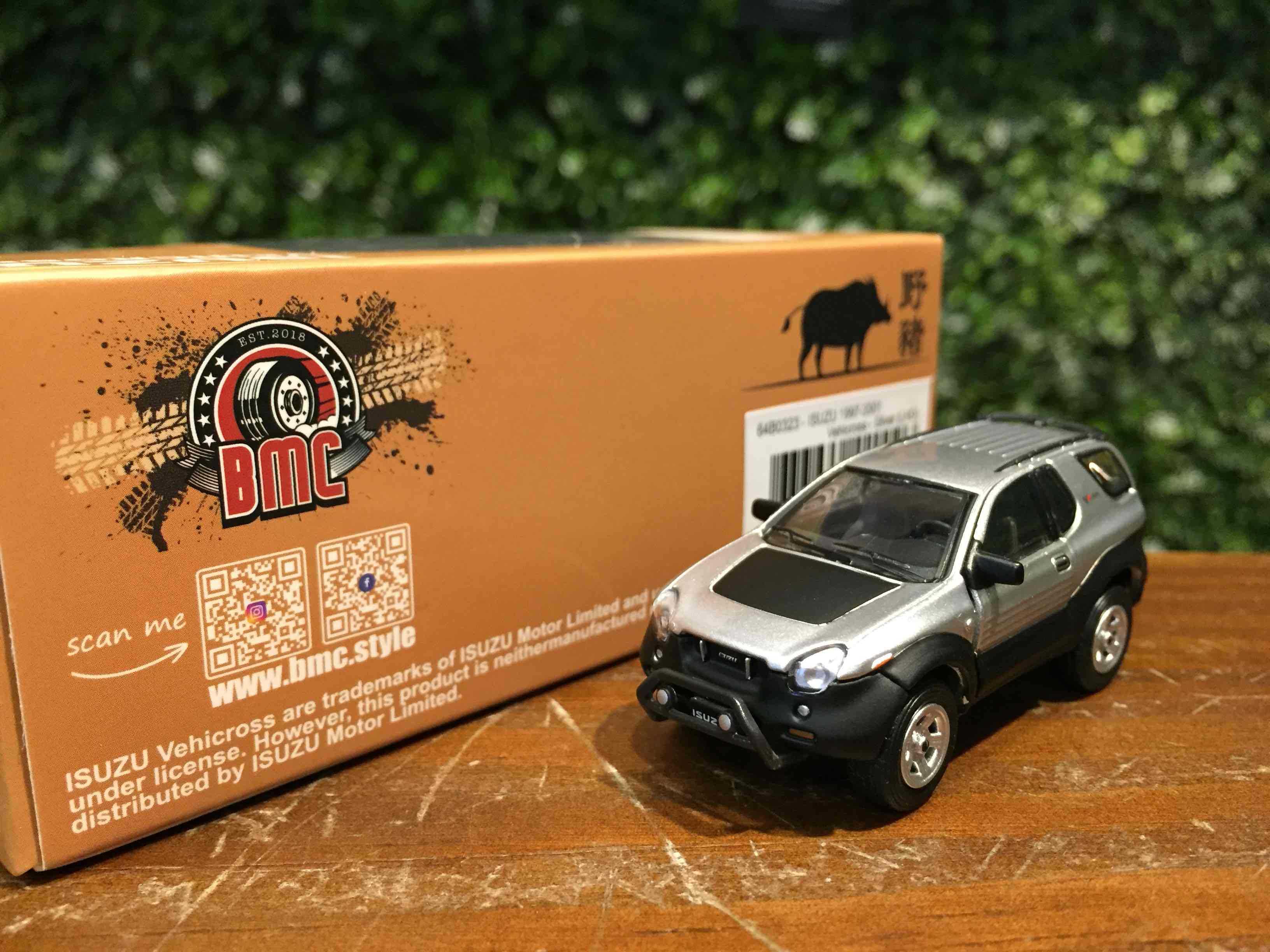 1/64 BM Isuzu Vehicross Silver 64B0323【MGM】