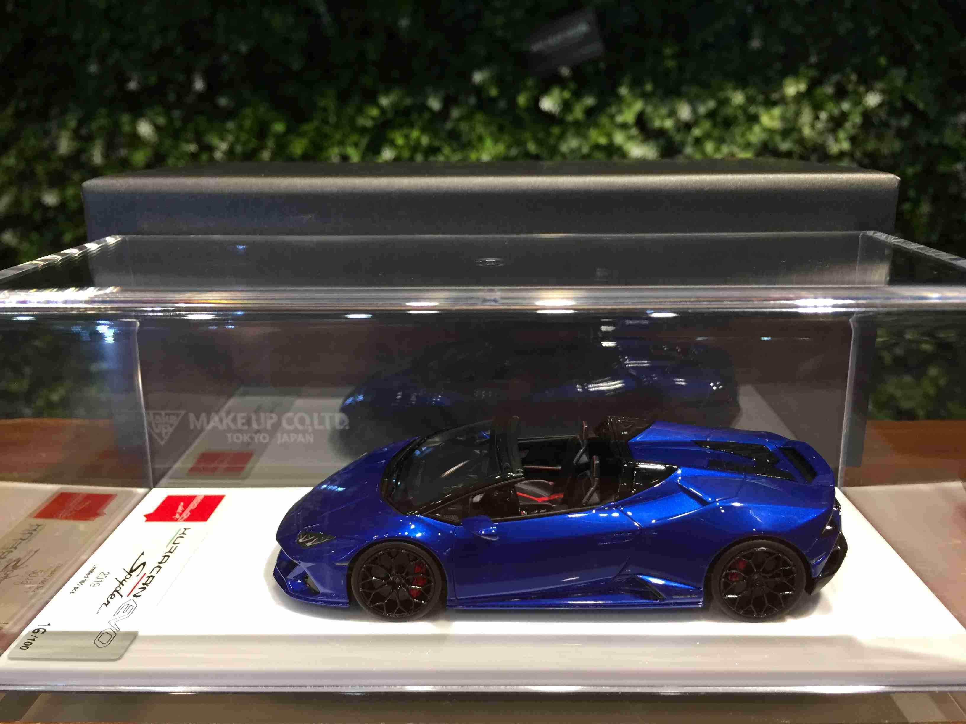 1/43 MakeUp Lamborghini Huracan EVO Spyder 2019 EM523A【MGM】