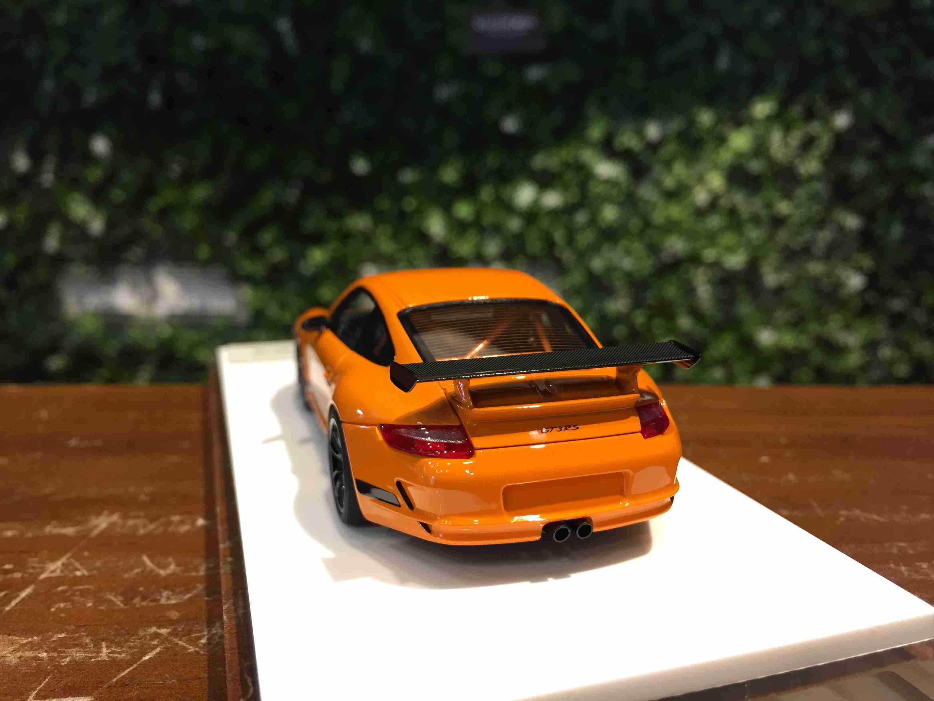 1/43 MakeUp Porsche 911 (997) GT3 RS 2007 Orange EM600A【MGM】