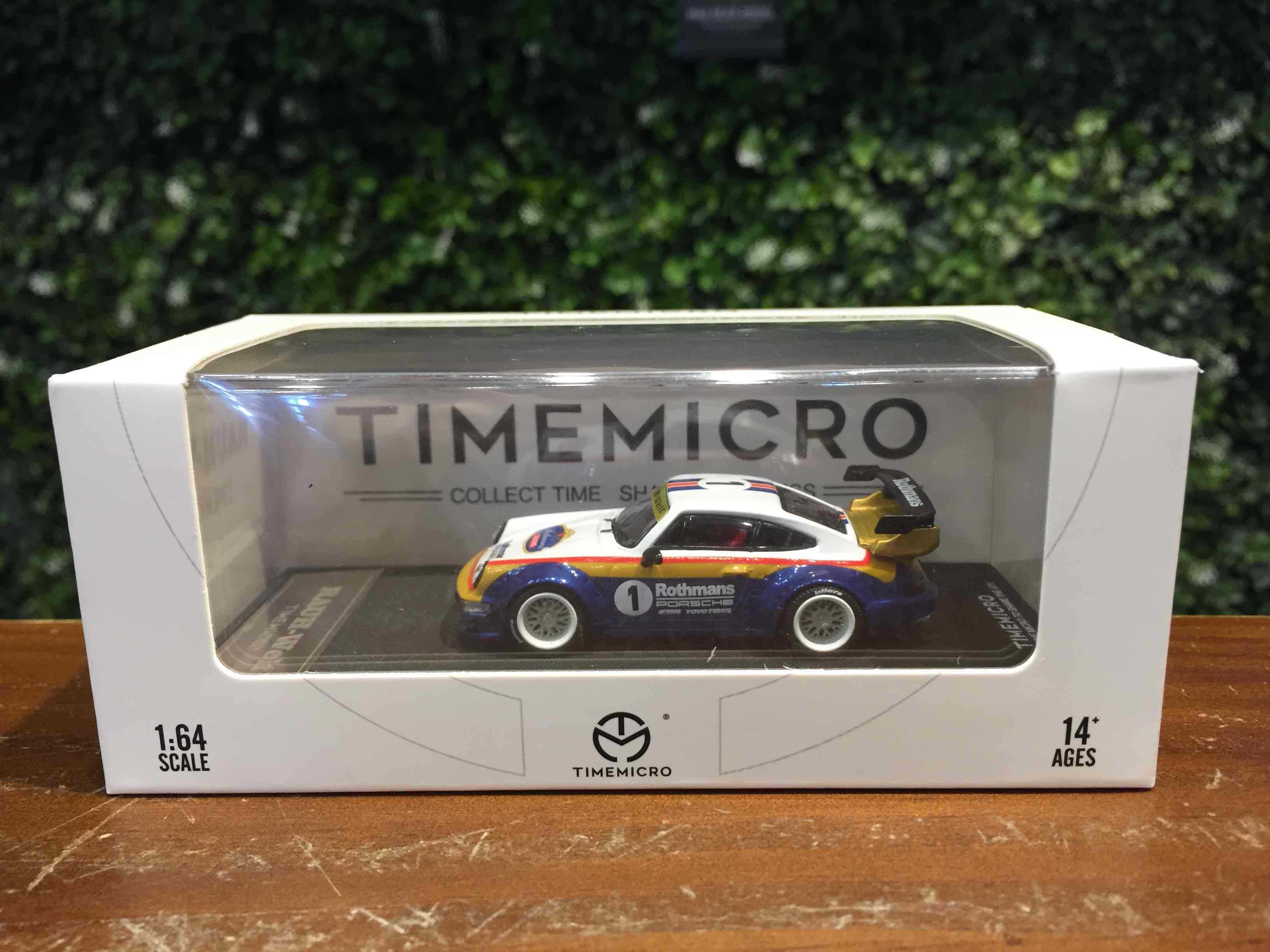 1/64 TimeModel RWB Porsche 911 (964) Rothmans TM640816【MGM】