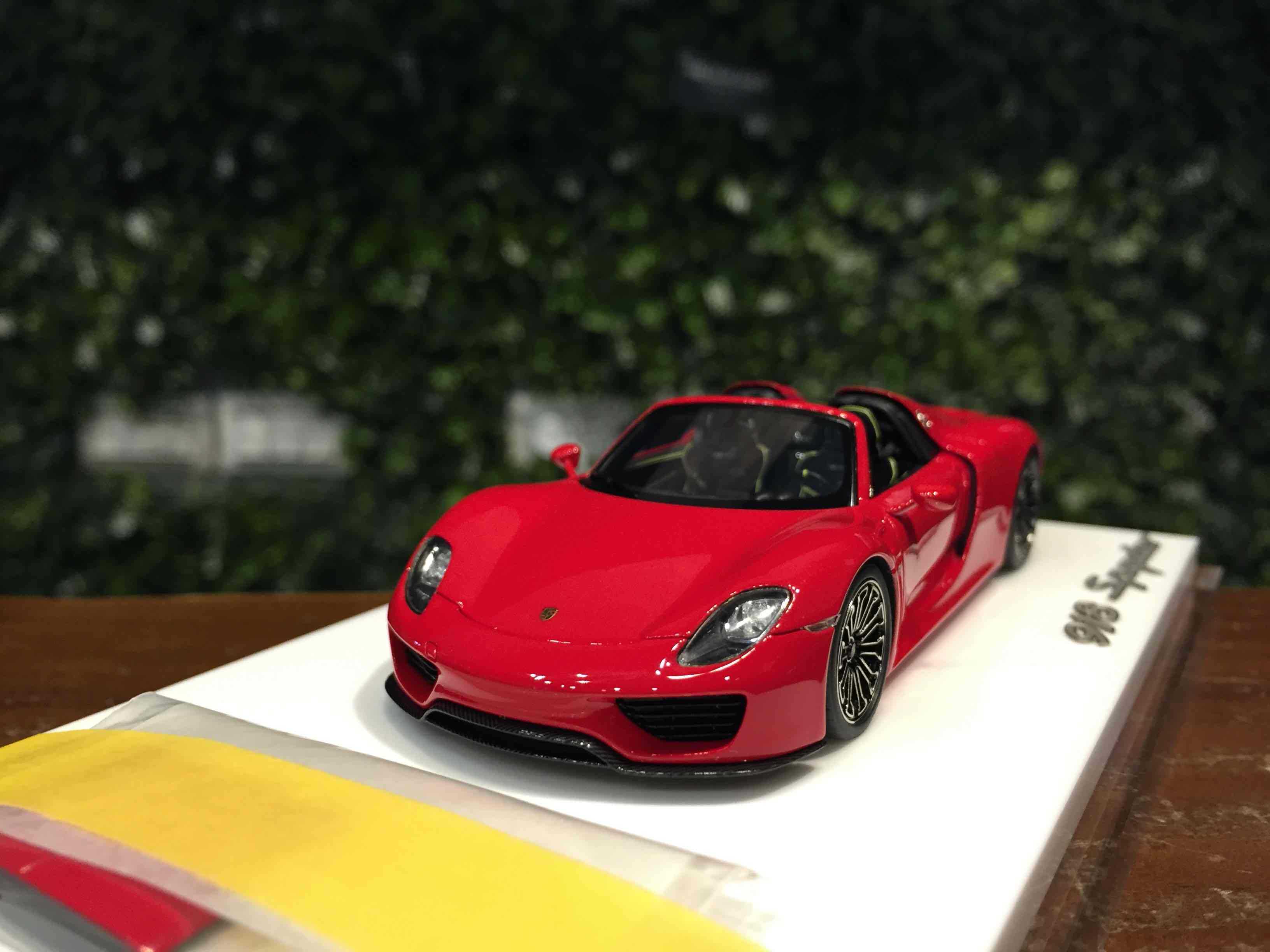 1/43 MakeUp Porsche 918 Spyder 2011 Guards Red EM568B【MGM】