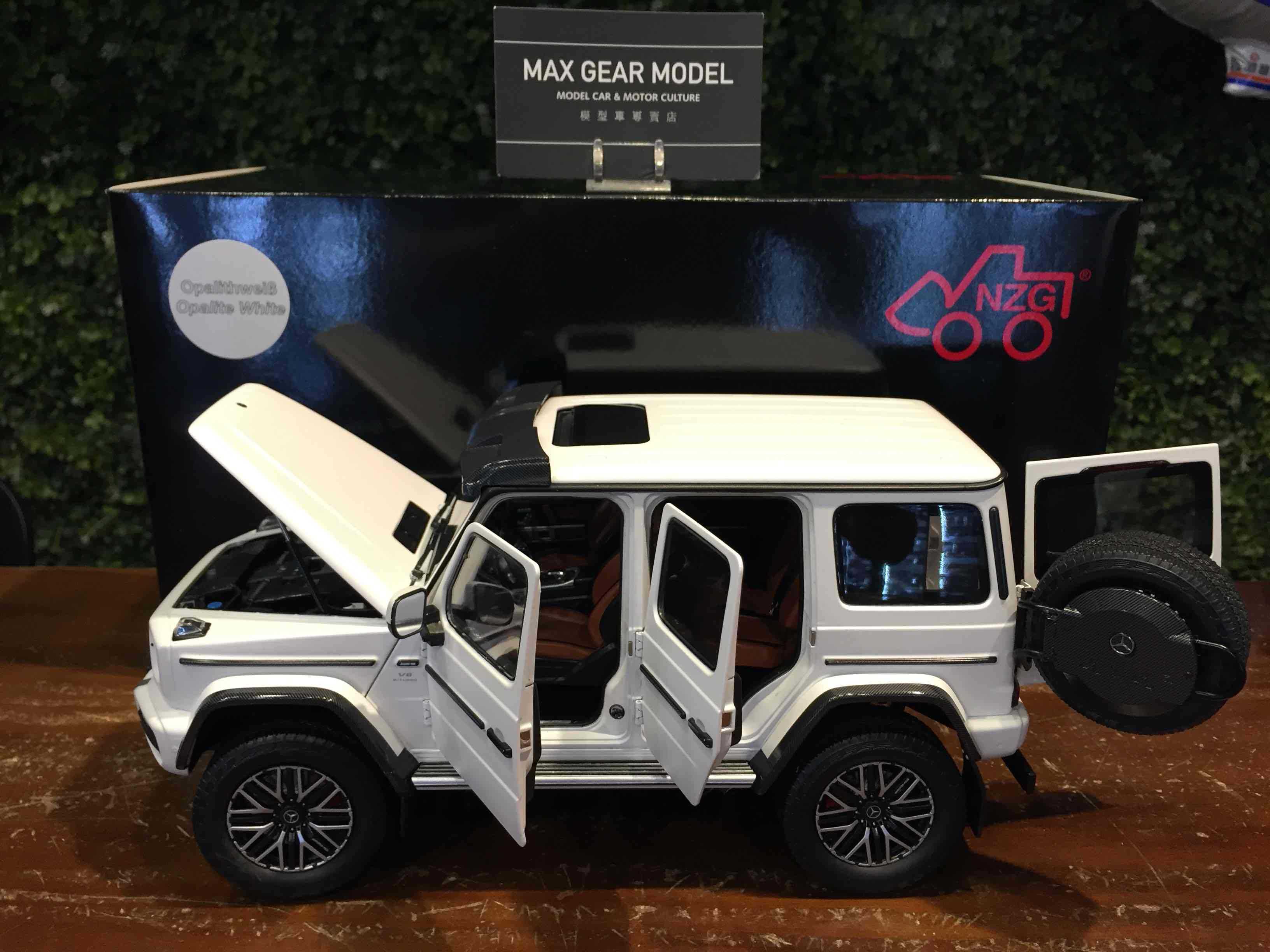 1/18 NZG Mercedes-AMG G63 (W464) Polar White 1075/0040【MGM】