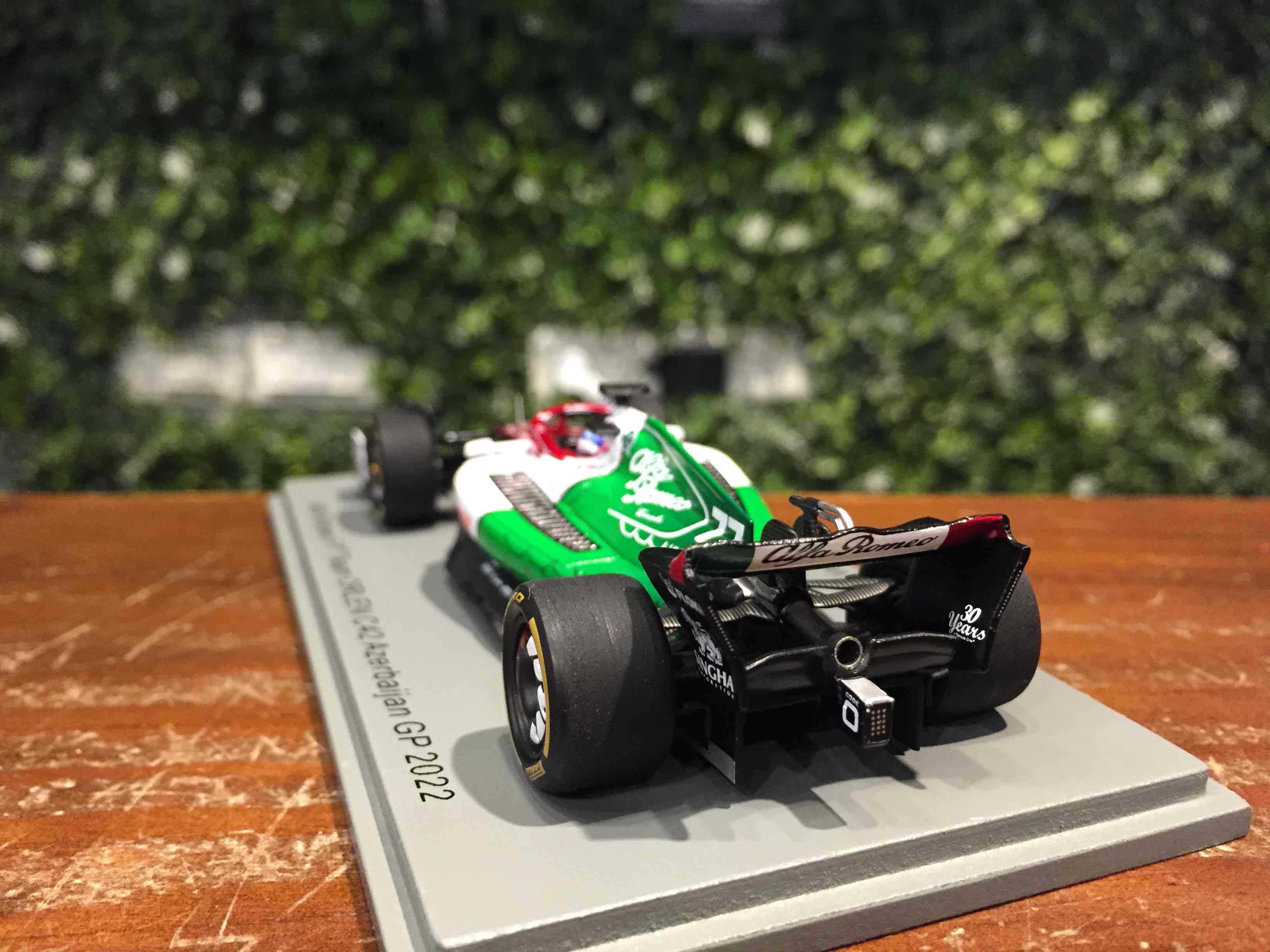 1/43 Spark Alfa Romeo C42 Valtteri Bottas GP 2022 S8539【MGM】