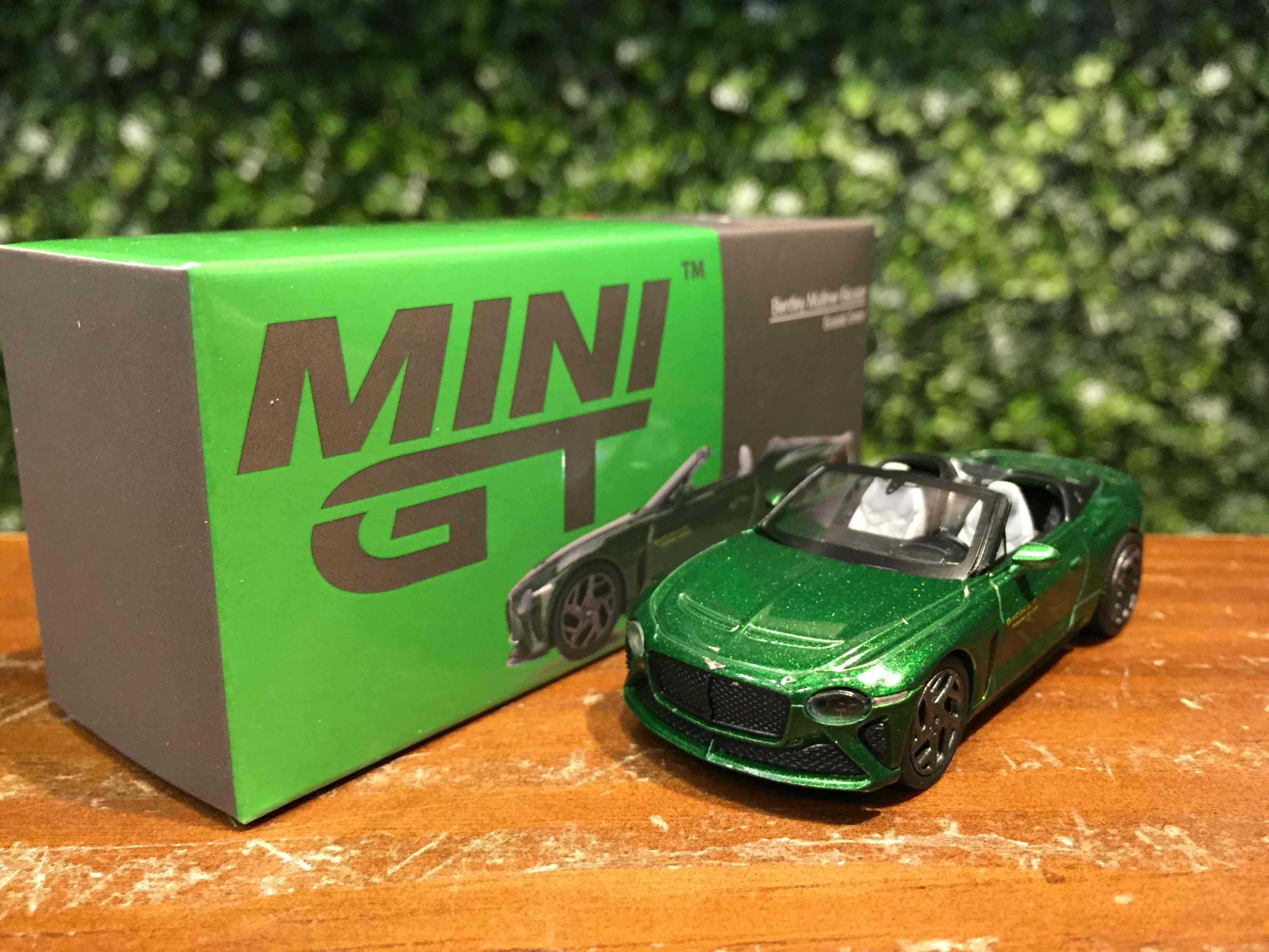1/64 MiniGT Bentley Mulliner Bacalar Green MGT00492L【MGM】