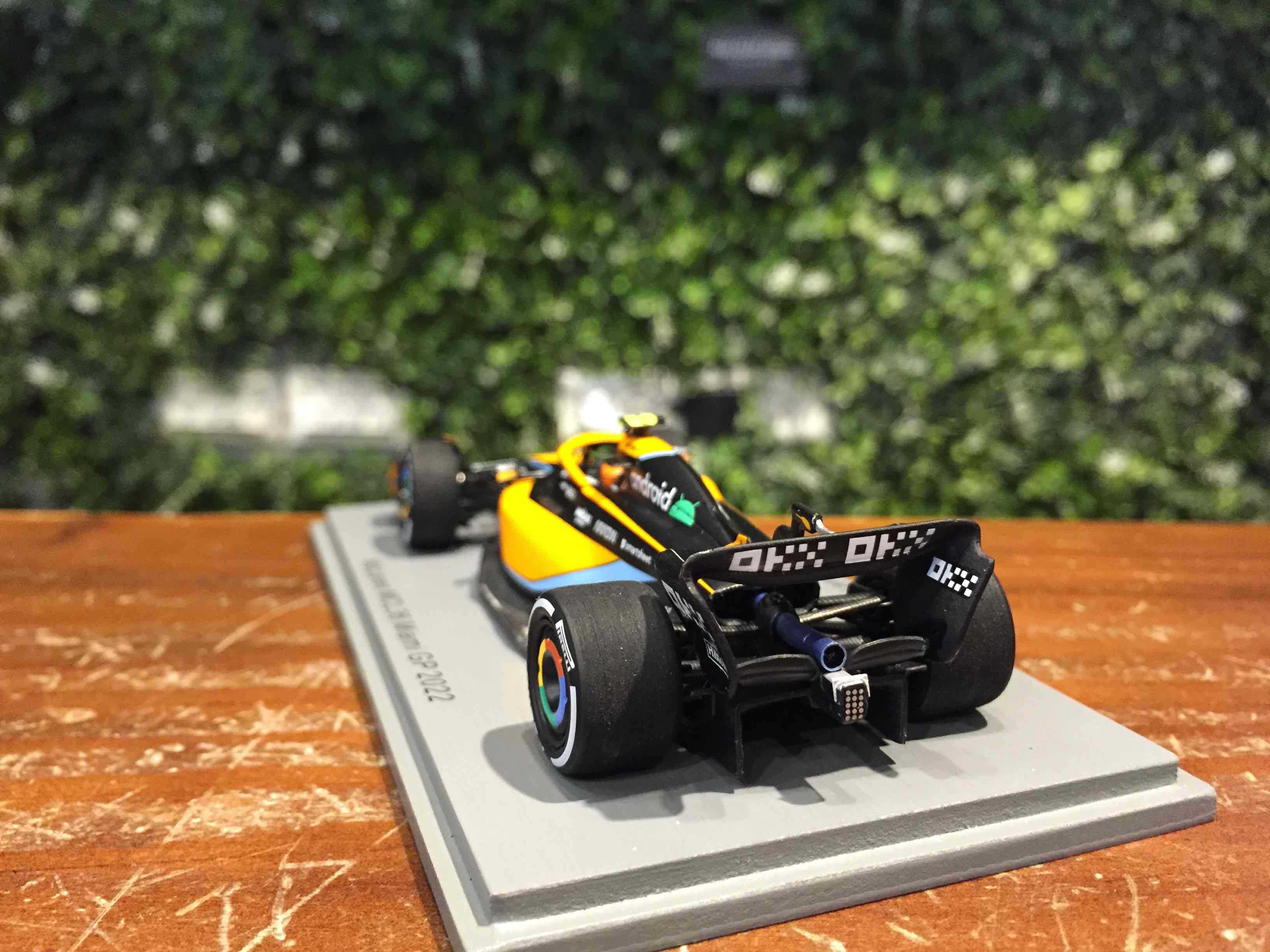 1/43 Spark McLaren MCL36 Lando Norris Miami 2022 S8535【MGM】