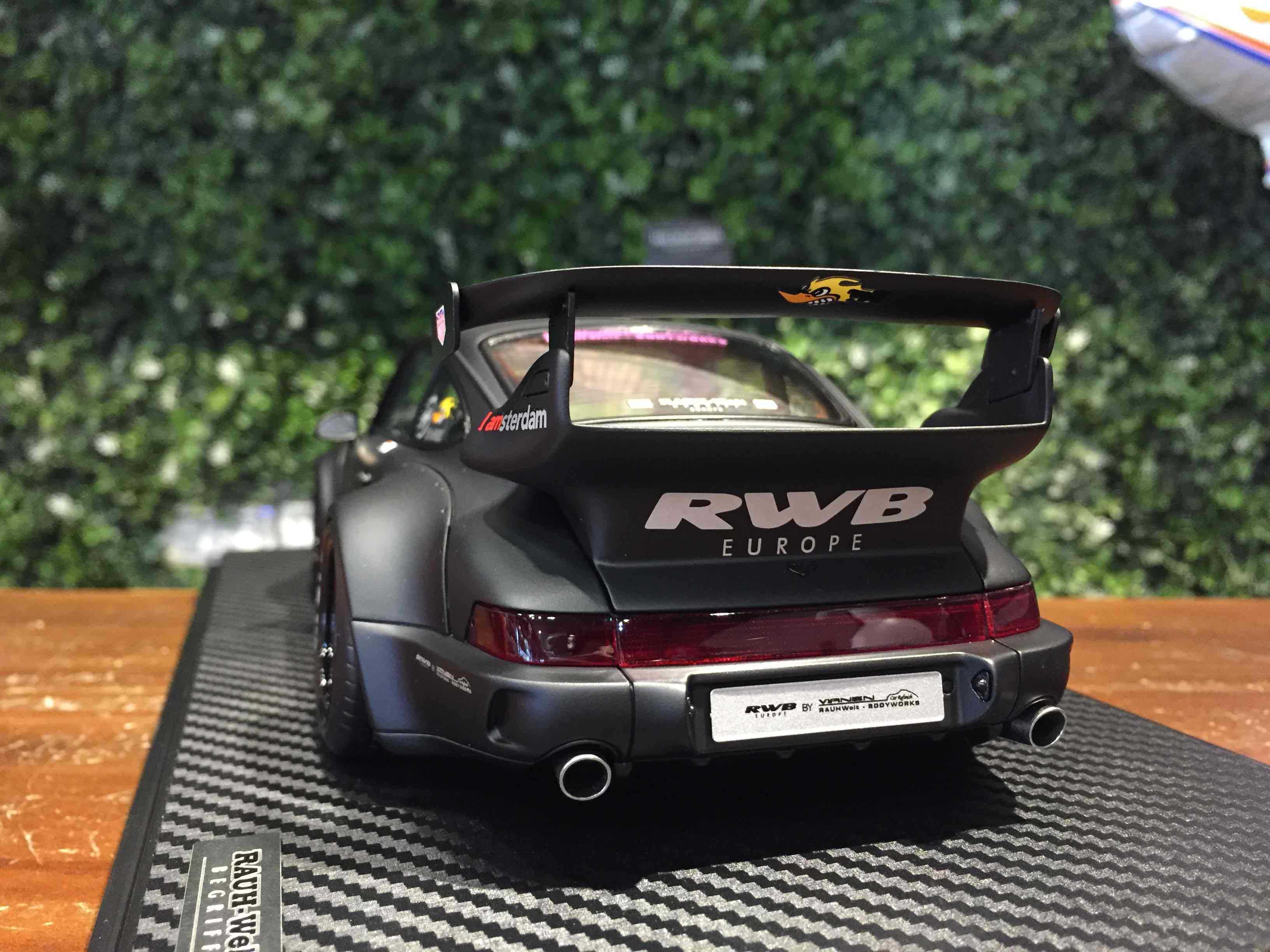 1/18 Ignition RWB Porsche 911 (964) Matte Black IG2463【MGM】