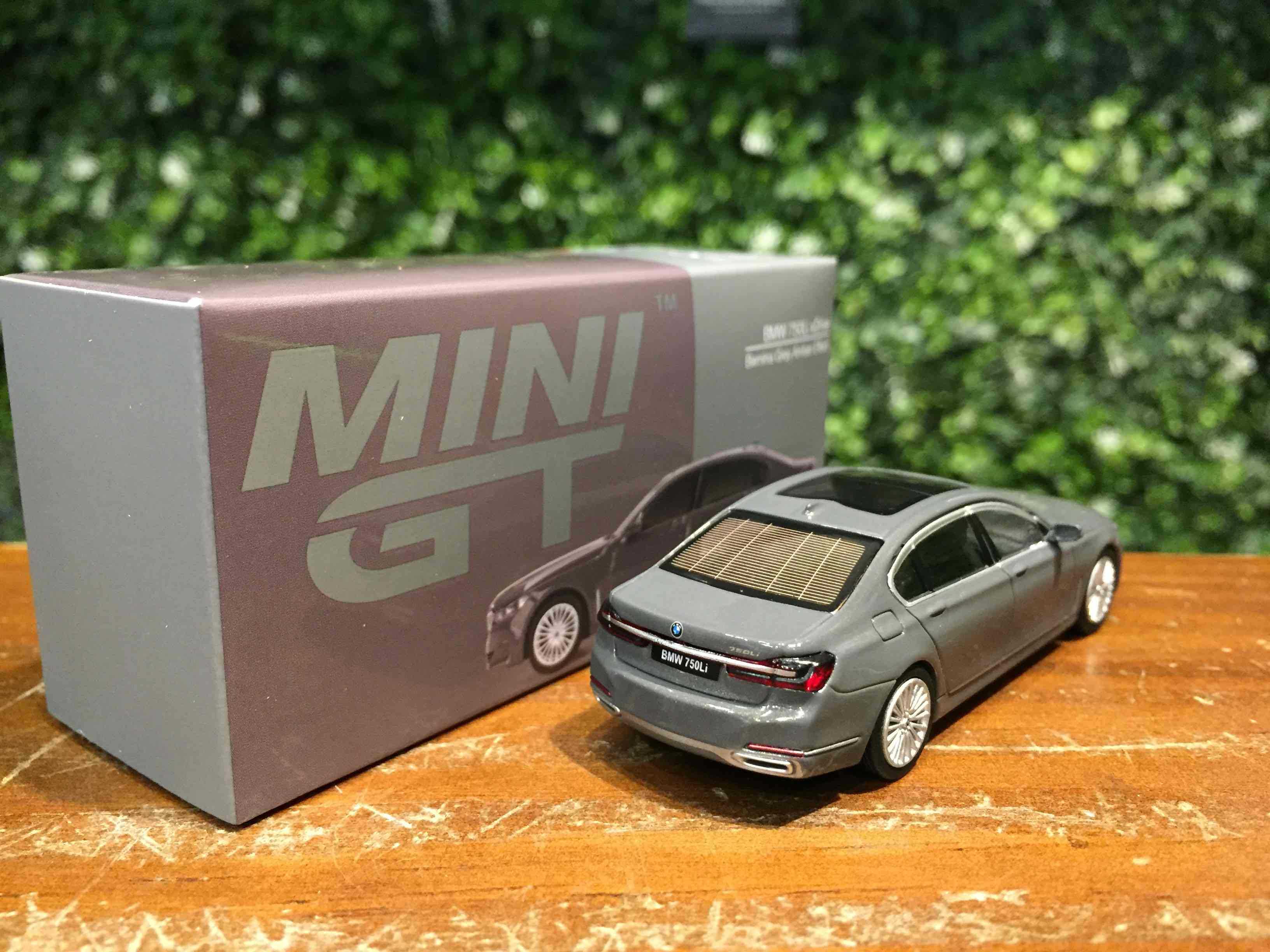 1/64 MiniGT BMW 750 Li xDrive (G12) Grey MGT00515L【MGM】