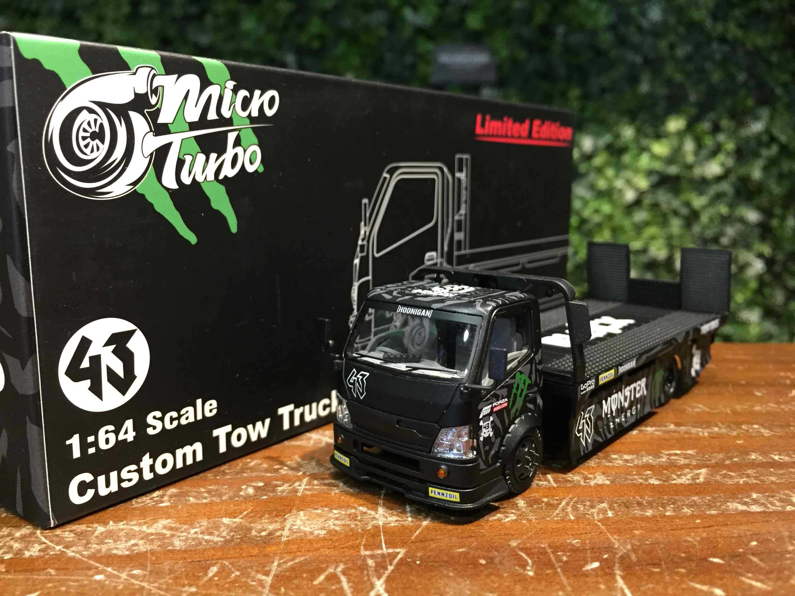 1/64 MicroTurbo Custom Tow Truck Monster MT6405A3【MGM】