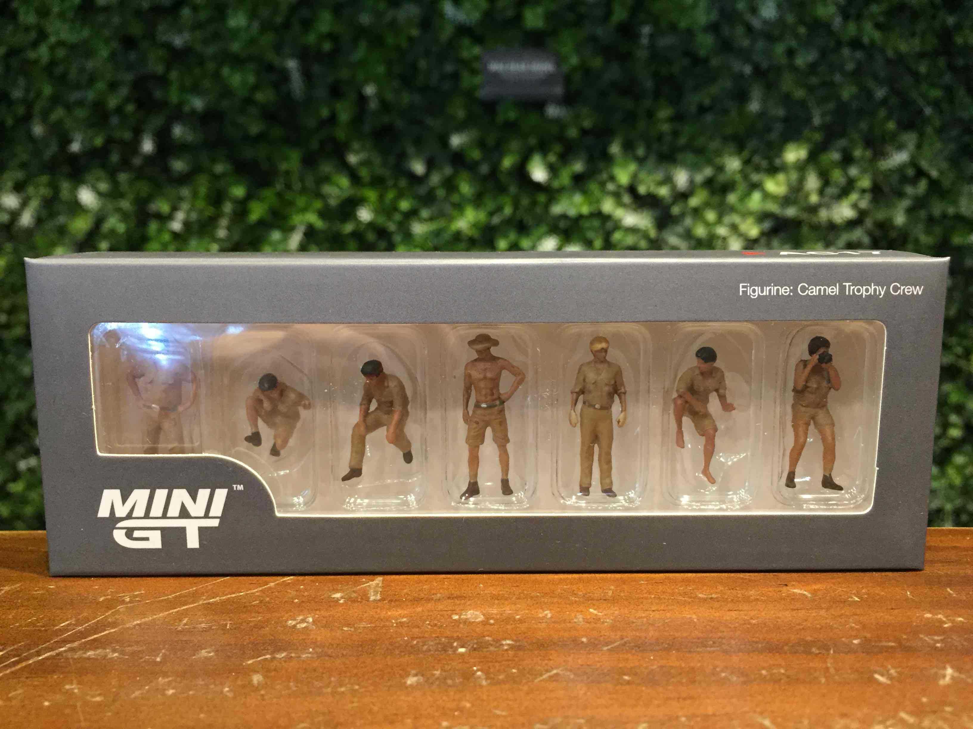 1/64 MiniGT Camel Trophy Crew Metal Figurine MGTAC17【MGM】