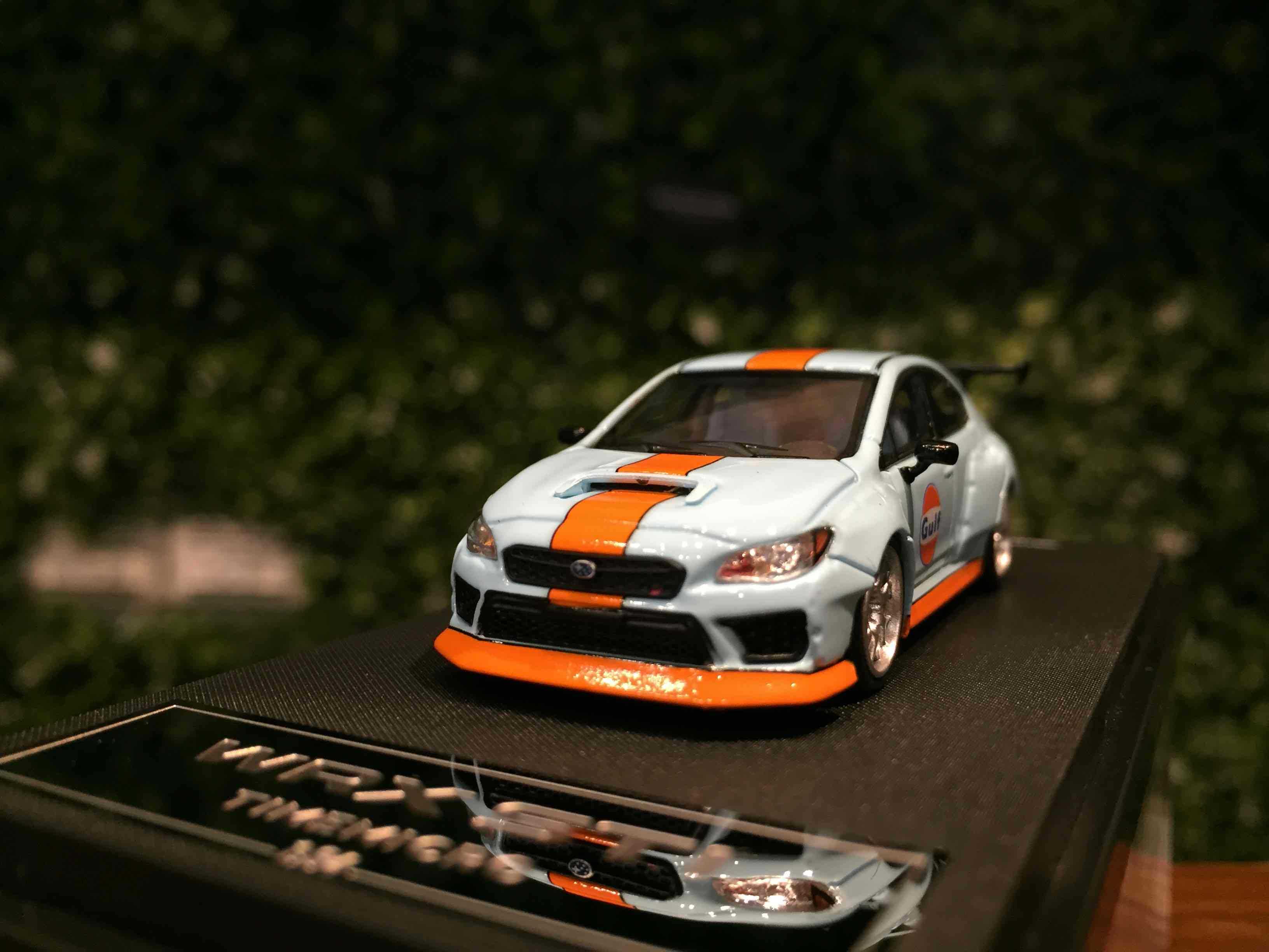 1/64 TimeModel Subaru WRX STI Gulf TM645409【MGM】