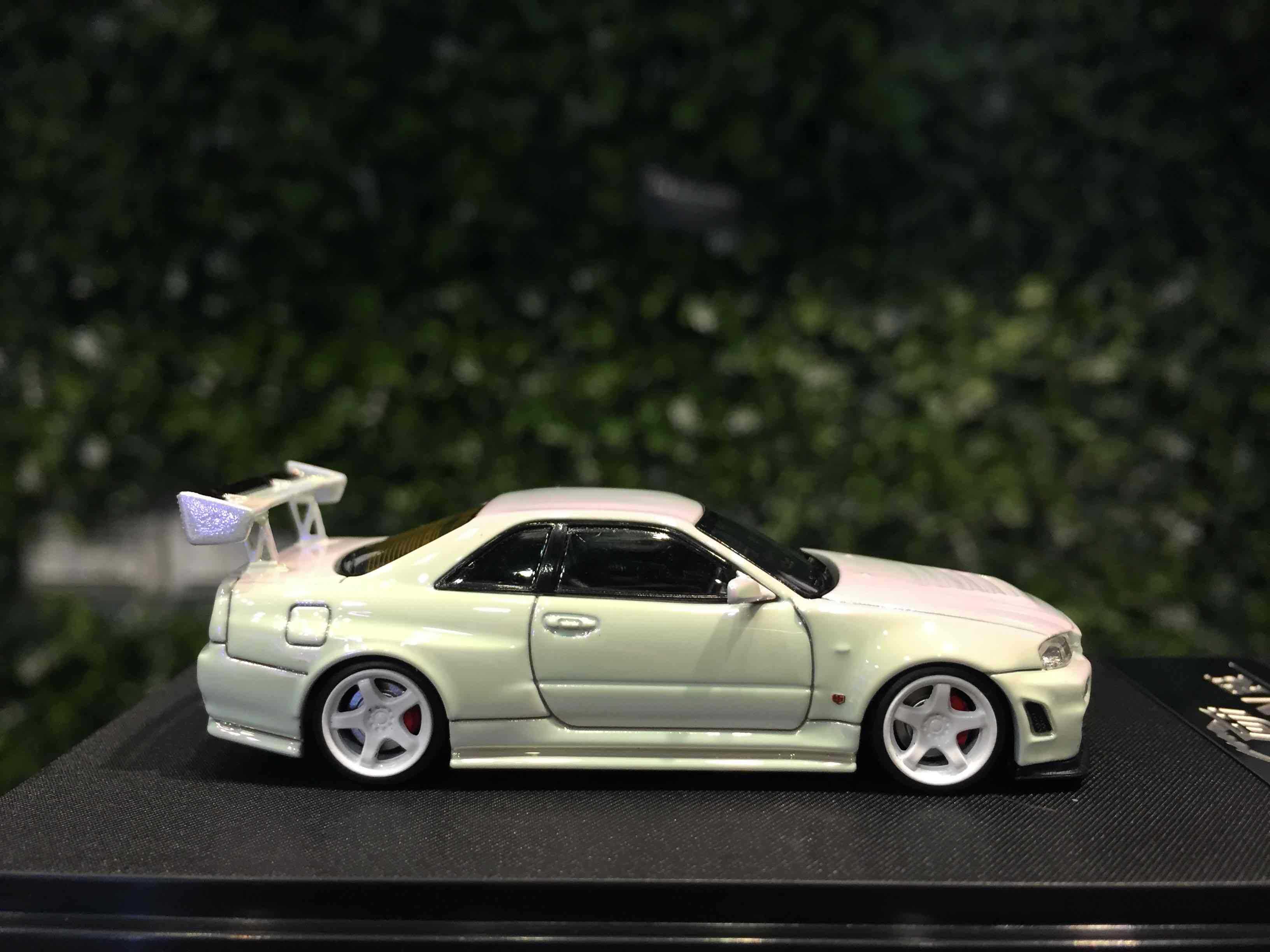 1/64 Fuji Nissan Skyline GT-R (R34) Nismo Z-tune White【MGM】