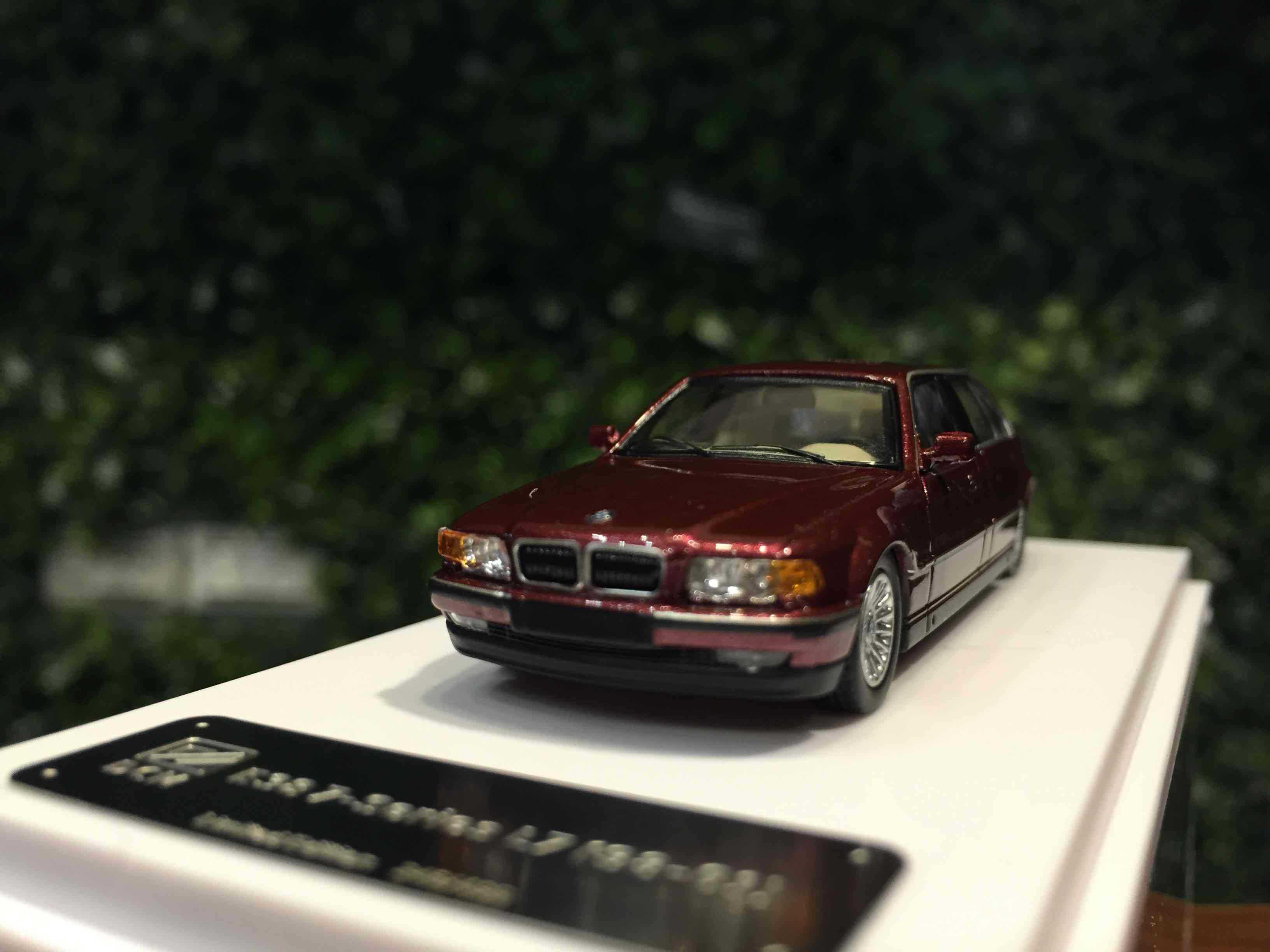1/64 DCM BMW 7-Series L7 (E38) Cherry Red【MGM】